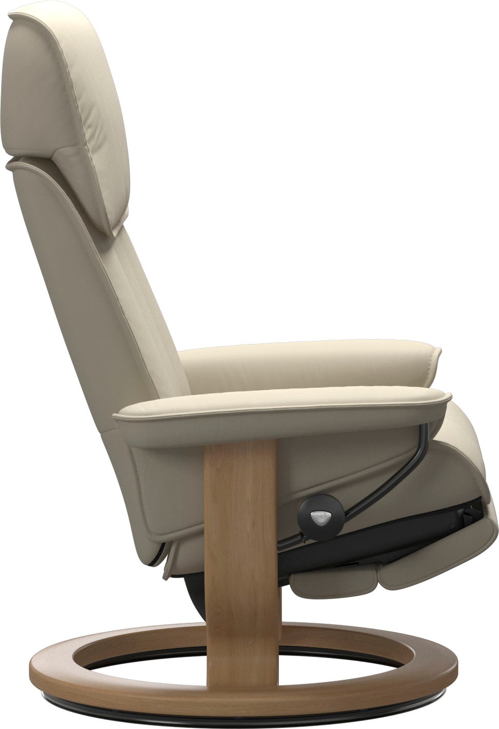 Thumbnail - Stressless Relaxsessel "Admiral" verstellbar, optional 2-motorisch, Größe M & L, Gestell Braun