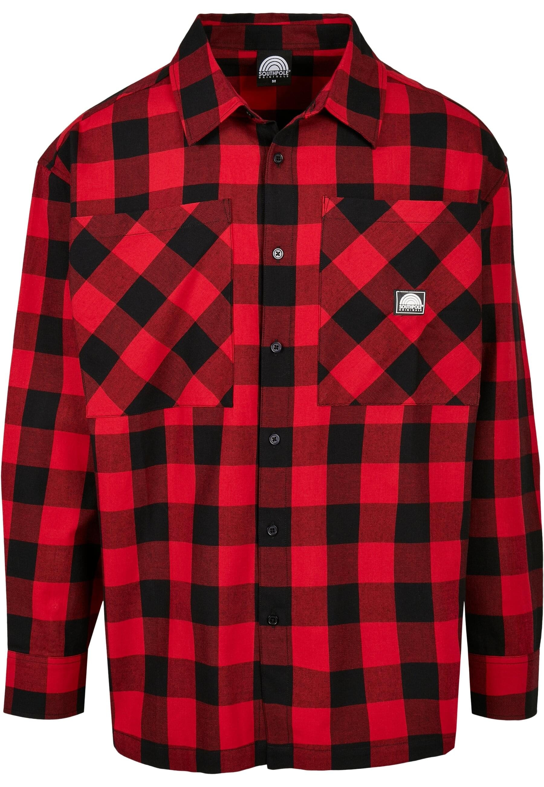 Southpole Langarm-Poloshirt "Southpole Herren Southpole Check Flannel Shirt günstig online kaufen