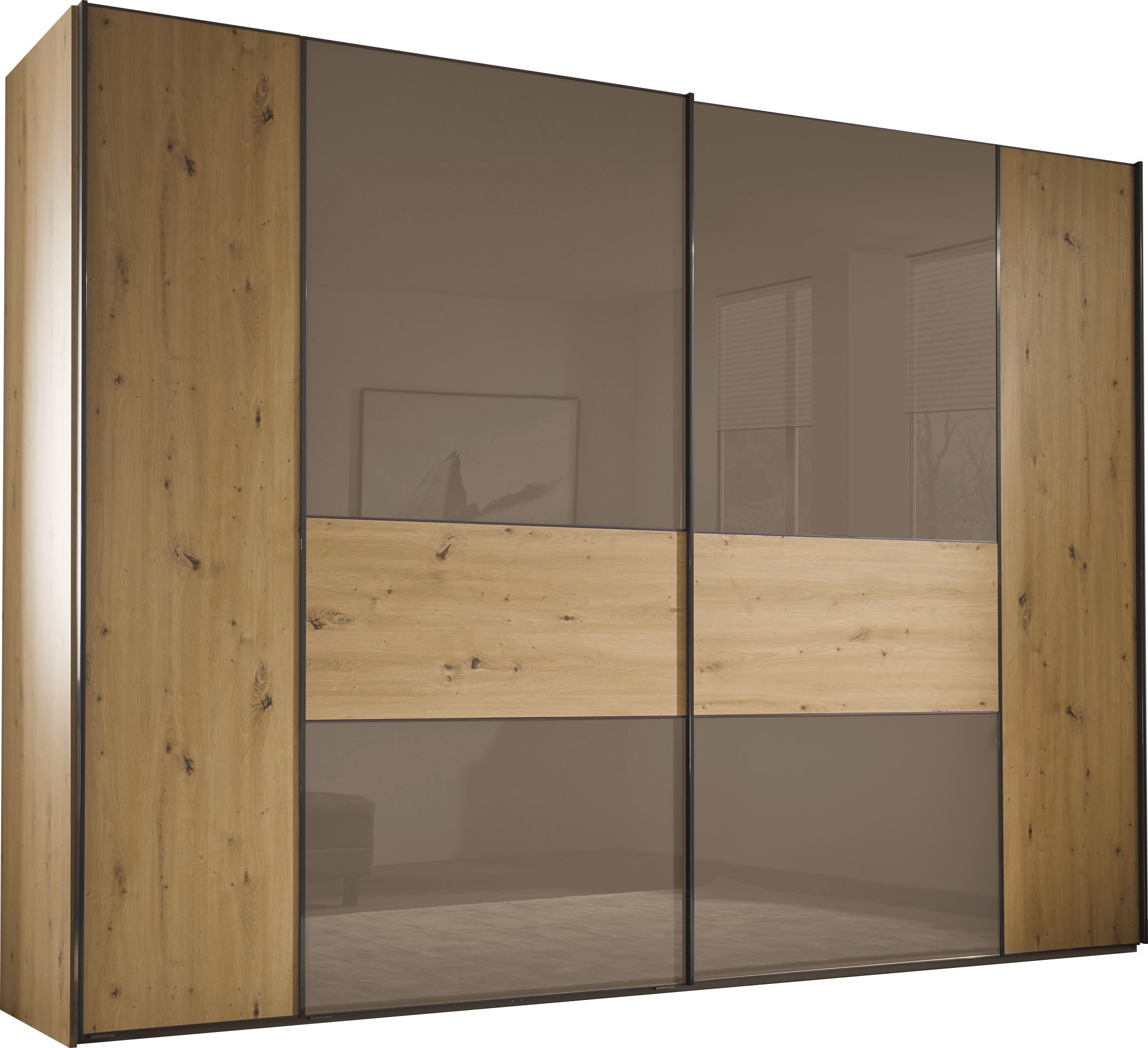 STAUD Schwebetürenschrank »Sonett 321G, Made in Germany«, mit vier verschiedenen Ausstattungsvarianten