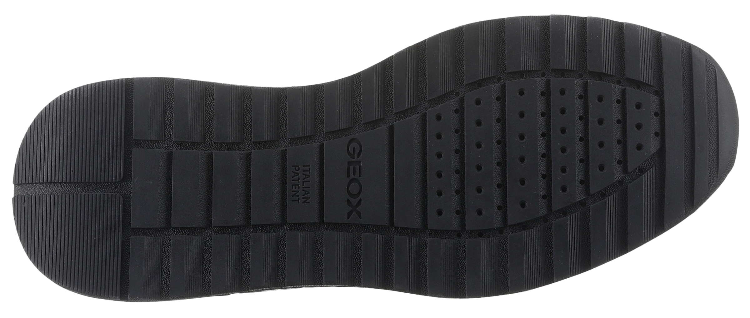 Geox Sneaker »U MOLVENO A«, Freizeitschuh, Halbschuh, Schnürschuh mit Plateausohle