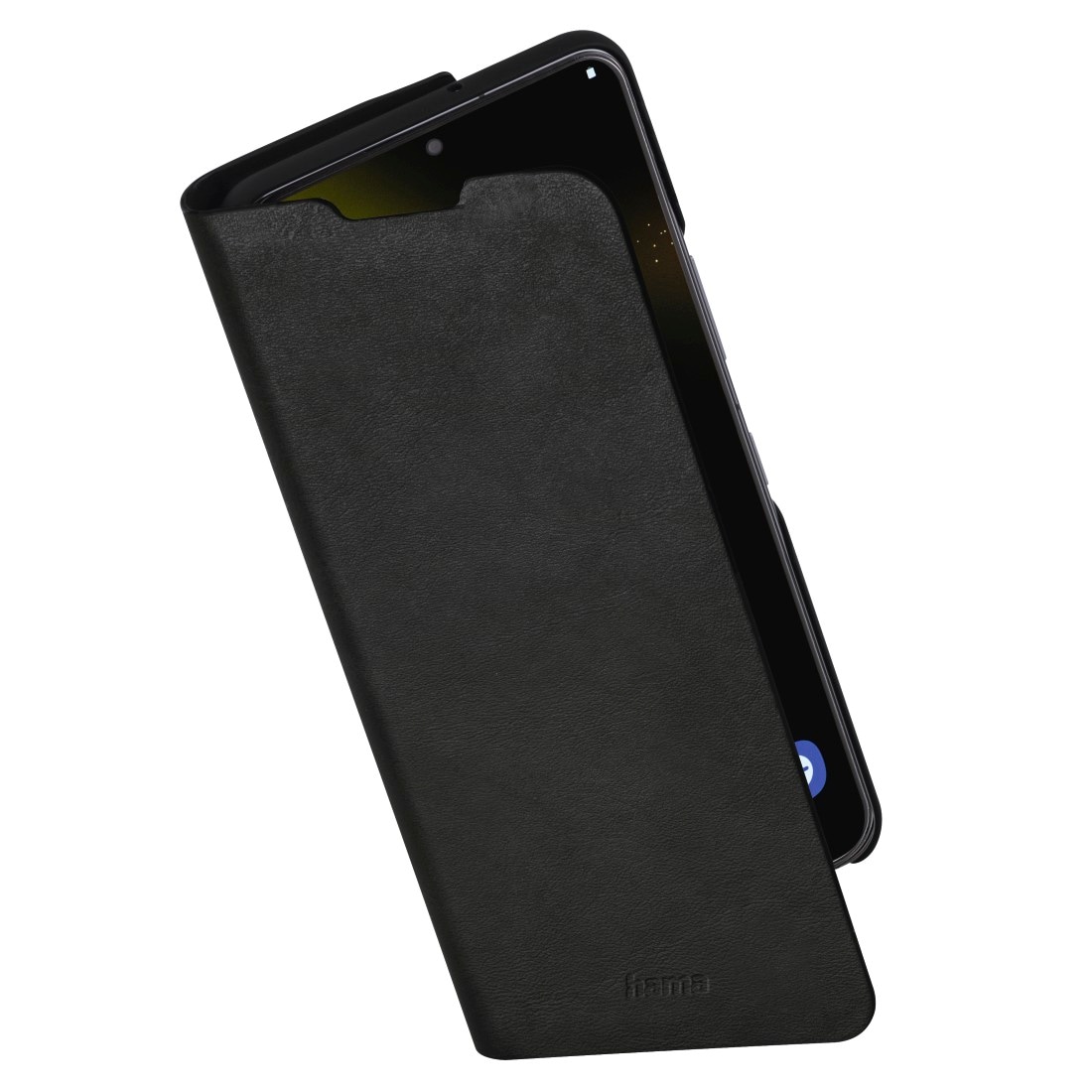 Hama Smartphone-Hülle »Booklet für Samsung Galaxy S22 (5G) aus resistentem Kunstleder«, Samsung Galaxy S22 5G, Standfunktion und Einsteckfach mit Fingeröffnung