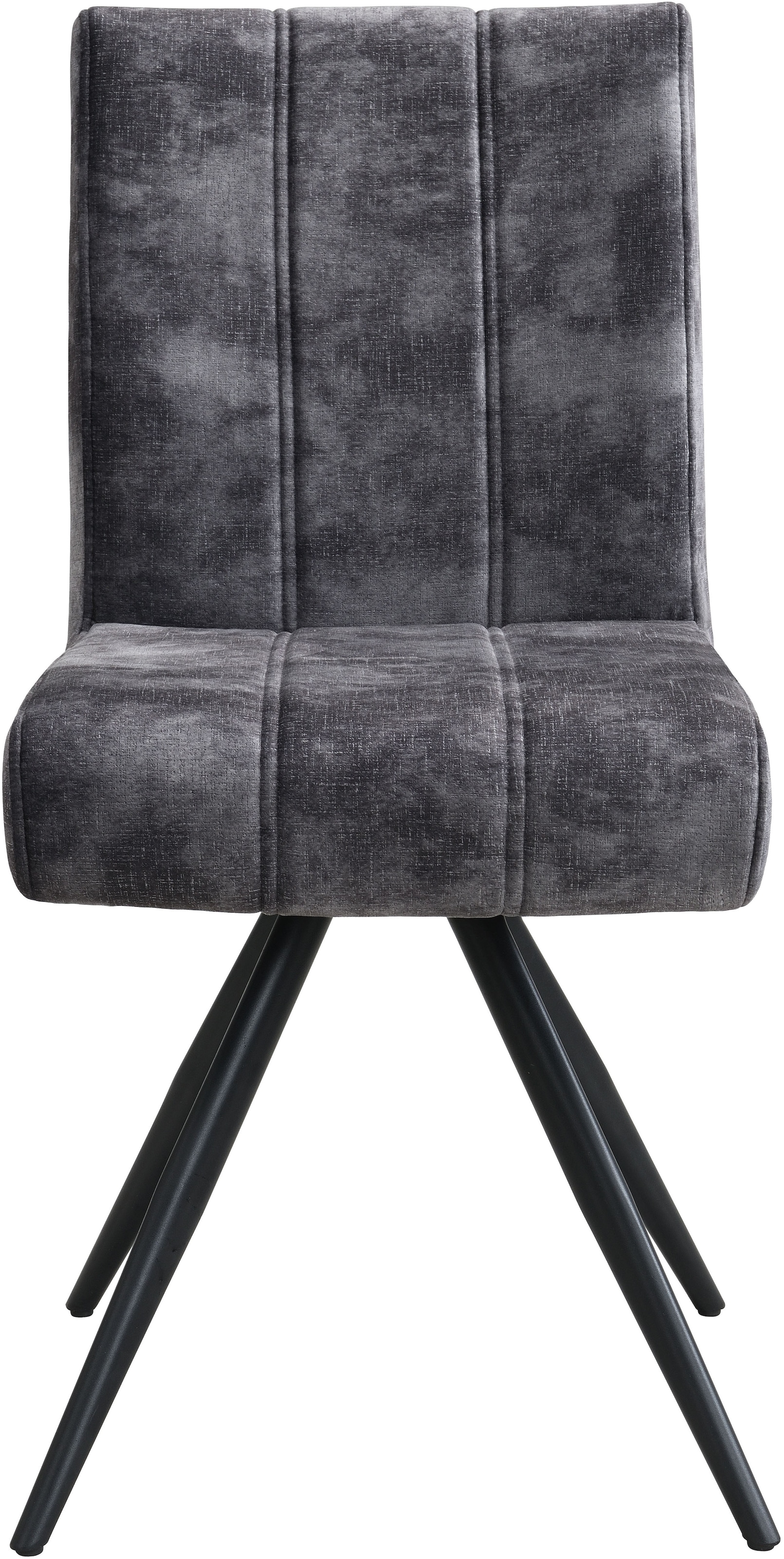 HELA Drehstuhl »PORTO« (Set) 1 Stk.4-Fuß, 360° drehbar, Federkorb, Vintage Velvet Optik, mit Griff