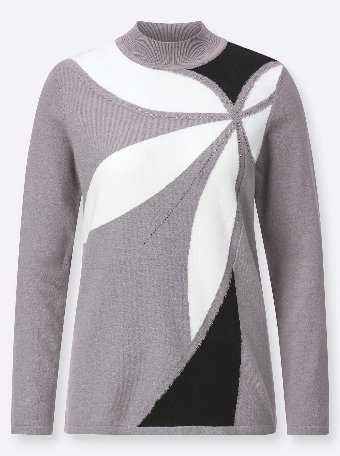 Classic Strickpullover »Stehkragen-Pullover«