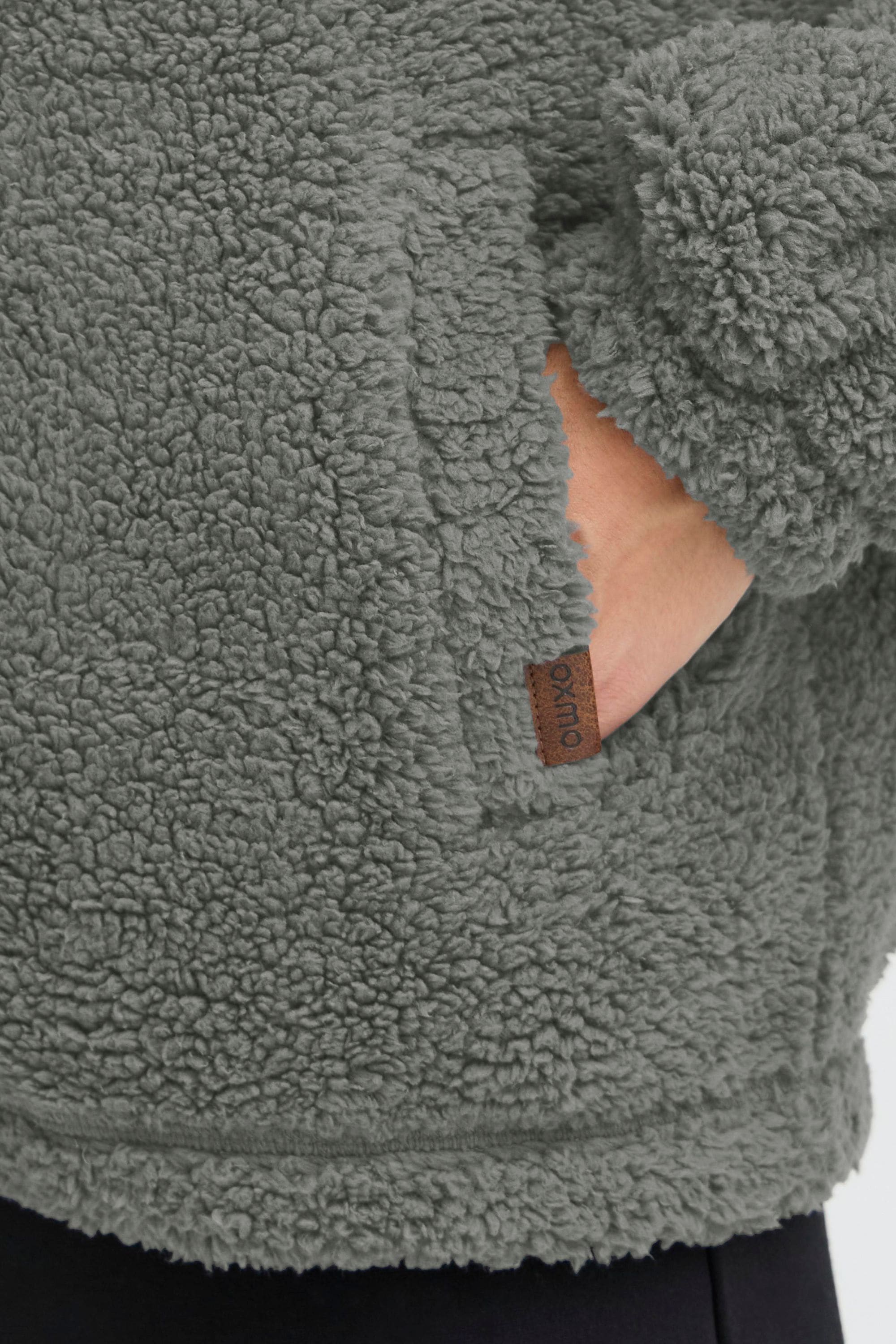 OXMO Kapuzensweatjacke »Kapuzenfleecejacke OXBERINA«