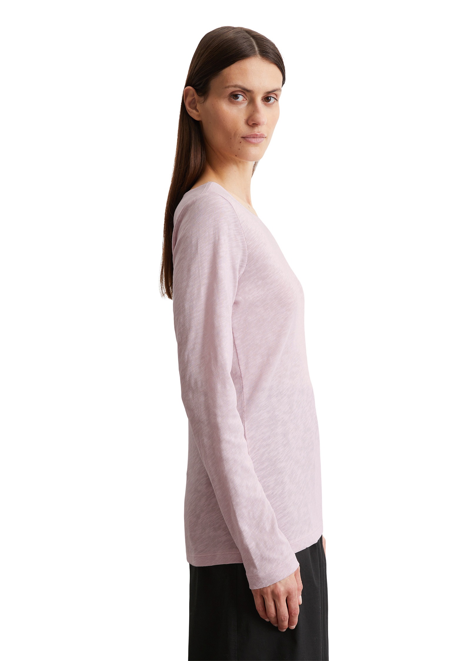 Marc OPolo Langarmshirt "aus Slub Jersey" günstig online kaufen