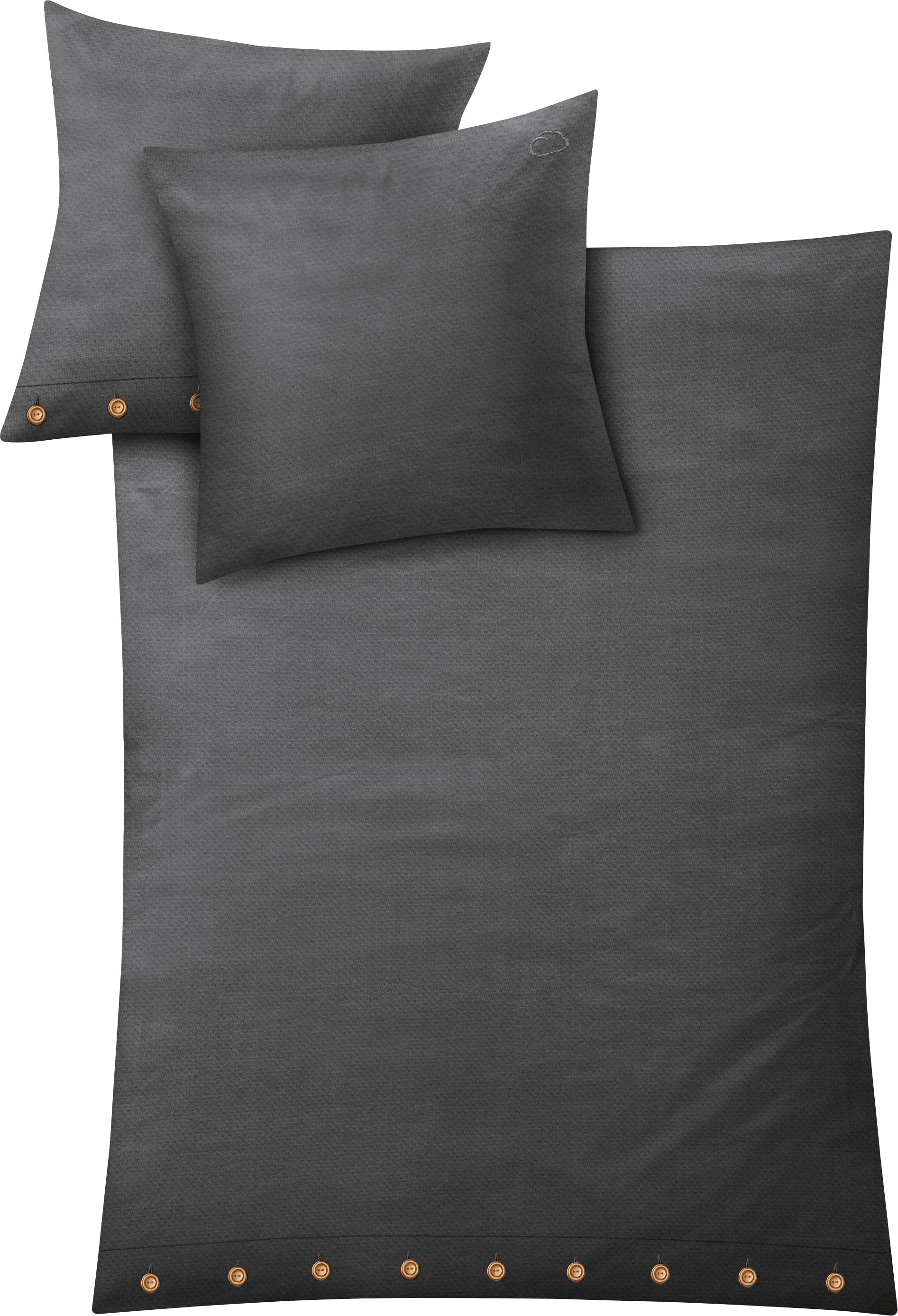 Kleine Wolke Bettwäsche "Leinna" 2 Stk. tlg. Leinen-Mix günstig online kaufen