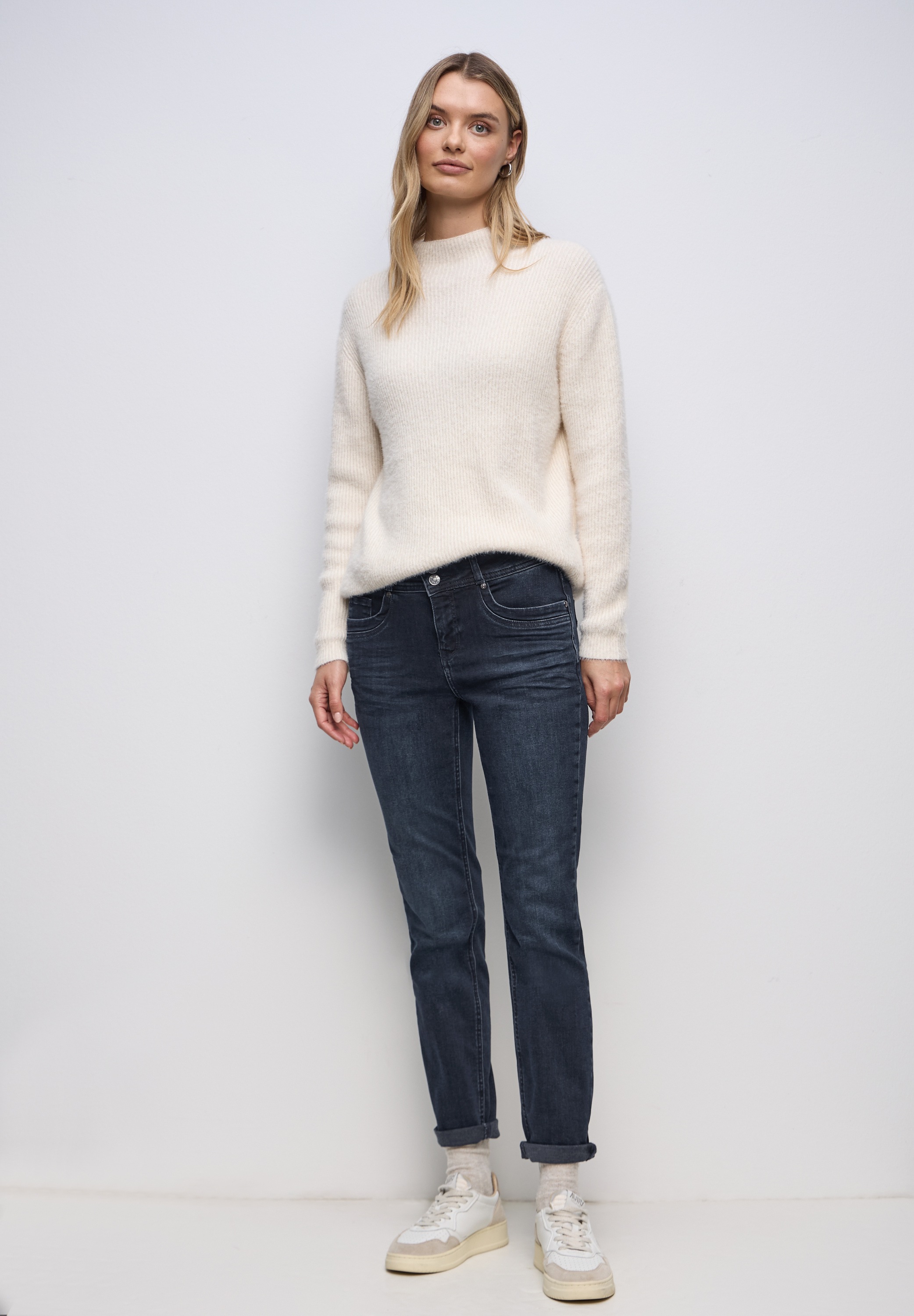 STREET ONE Slim-fit-Jeans 5-Pocket-Style