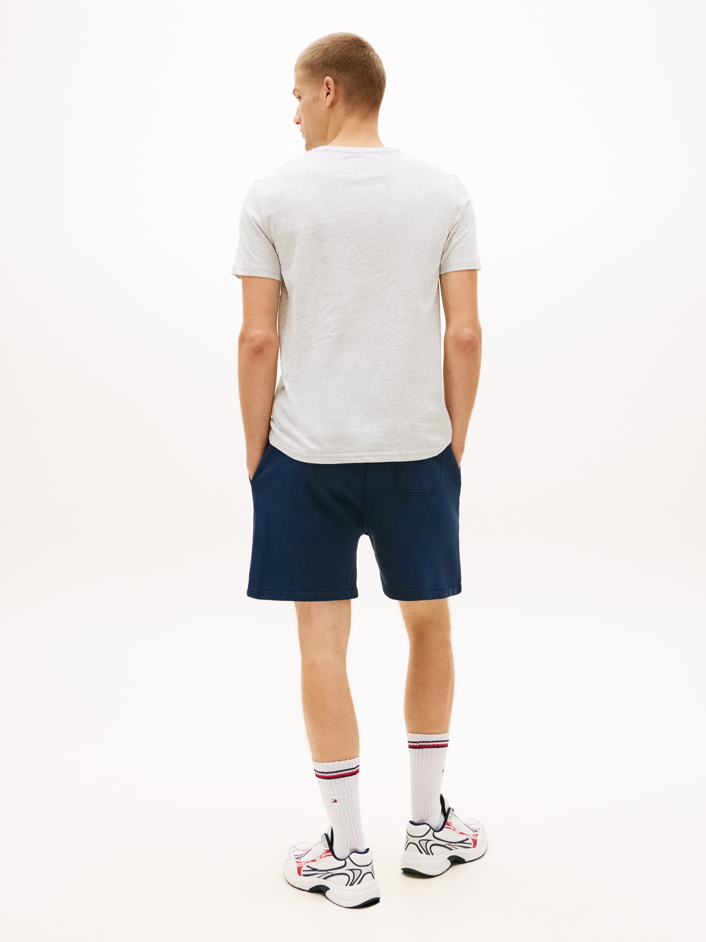 Tommy Jeans T-Shirt »TJM XSLIM JASPE HTR TEE EXT« Mit Rundhalsausschnitt