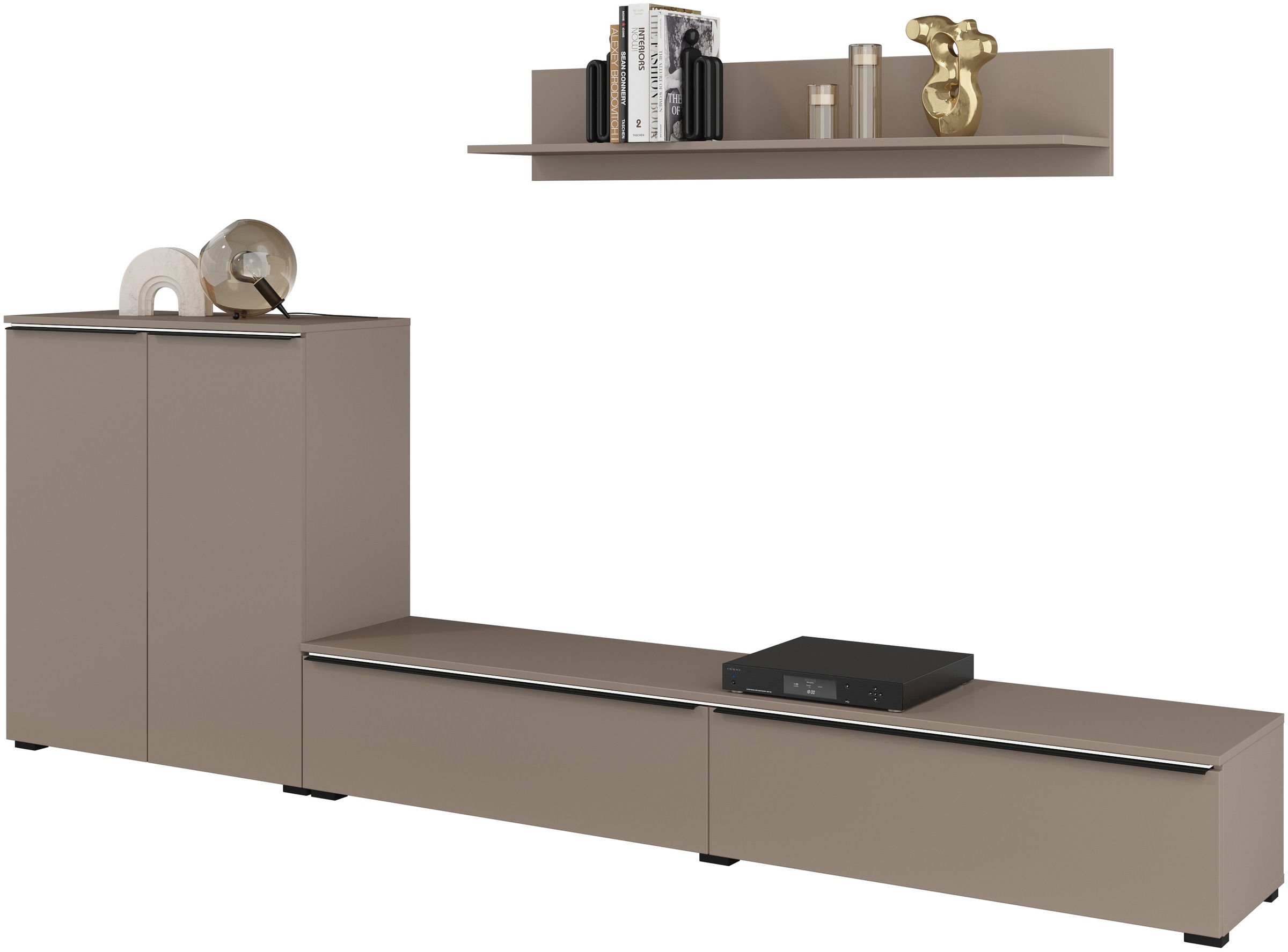 INOSIGN Wohnwand "Tana, Breite 260 cm, moderne Anbauwand" 3 Stk. tlg. günstig online kaufen