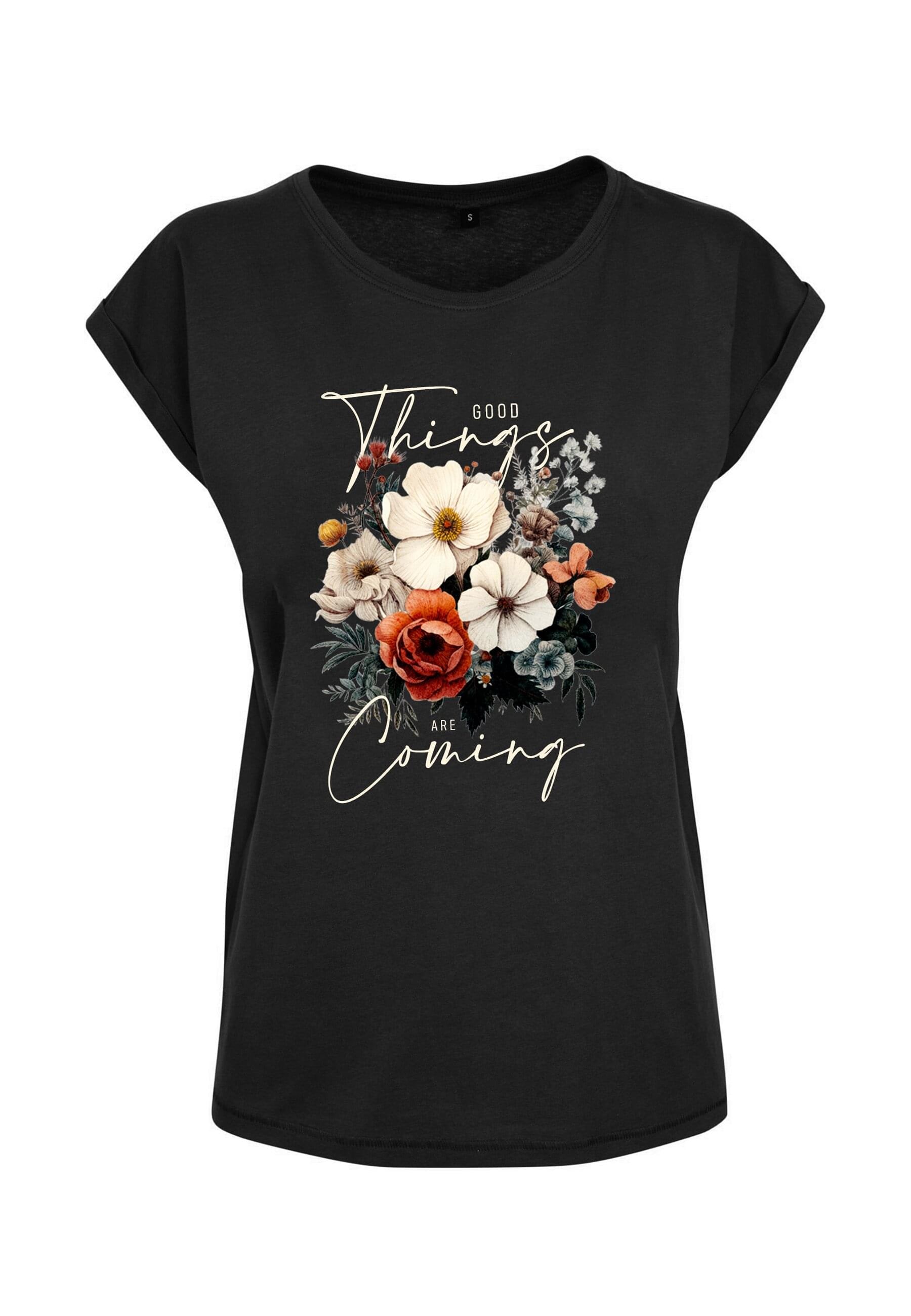 CLOUD 5IVE T-Shirt "CLOUD 5IVE Ladies Good Things Coming Black Tee" 1 Stk. günstig online kaufen