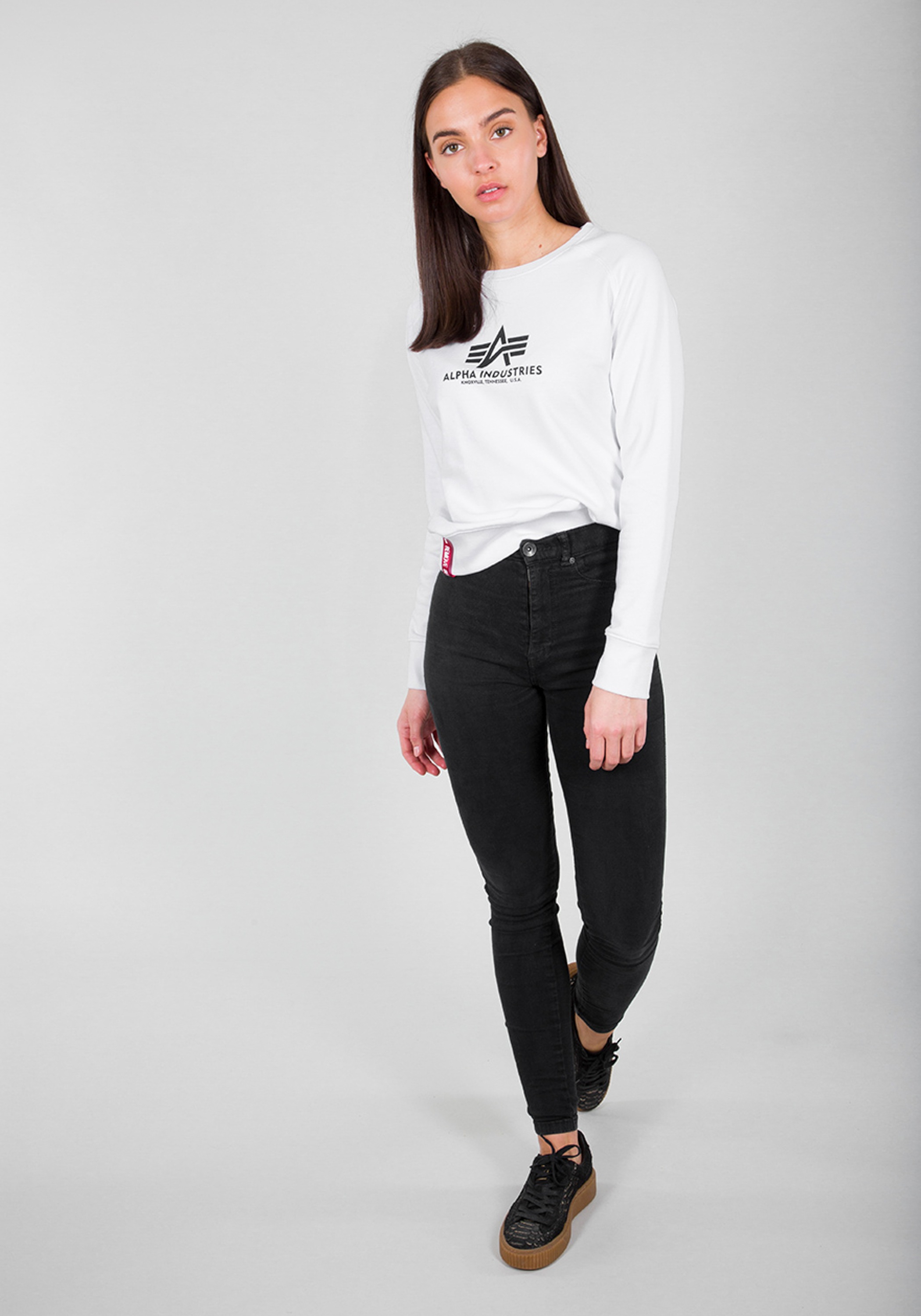 Alpha Industries Sweater »Alpha Industries Women - Sweatshirts New Basic Sweatshirt BL W«