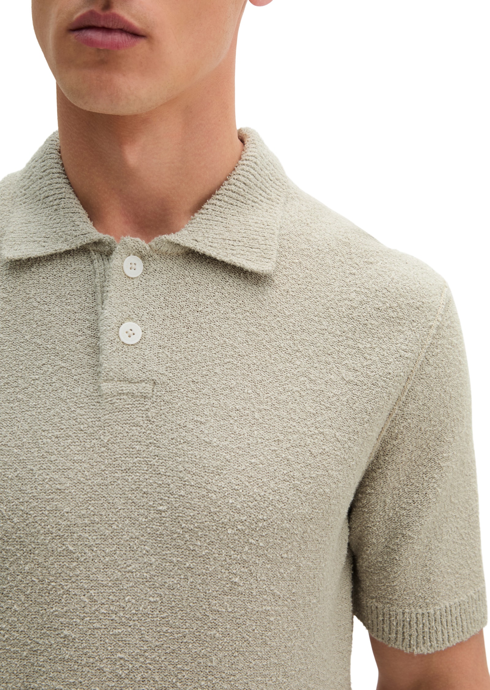 Marc O'Polo Poloshirt »aus weichem Bio-Baumwoll-Mix«