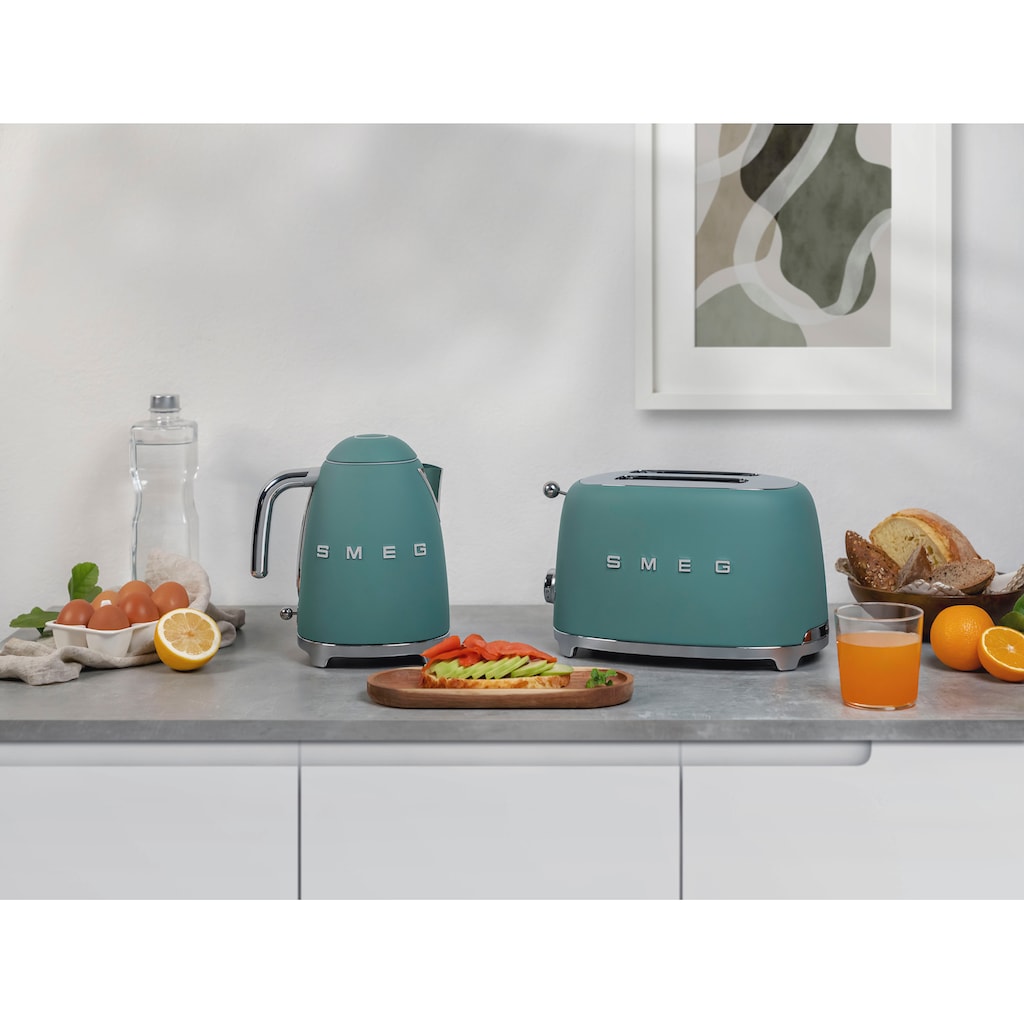 Smeg Toaster »TSF01EGMEU«, 2 Schlitze, für 2 Scheiben, 950 W