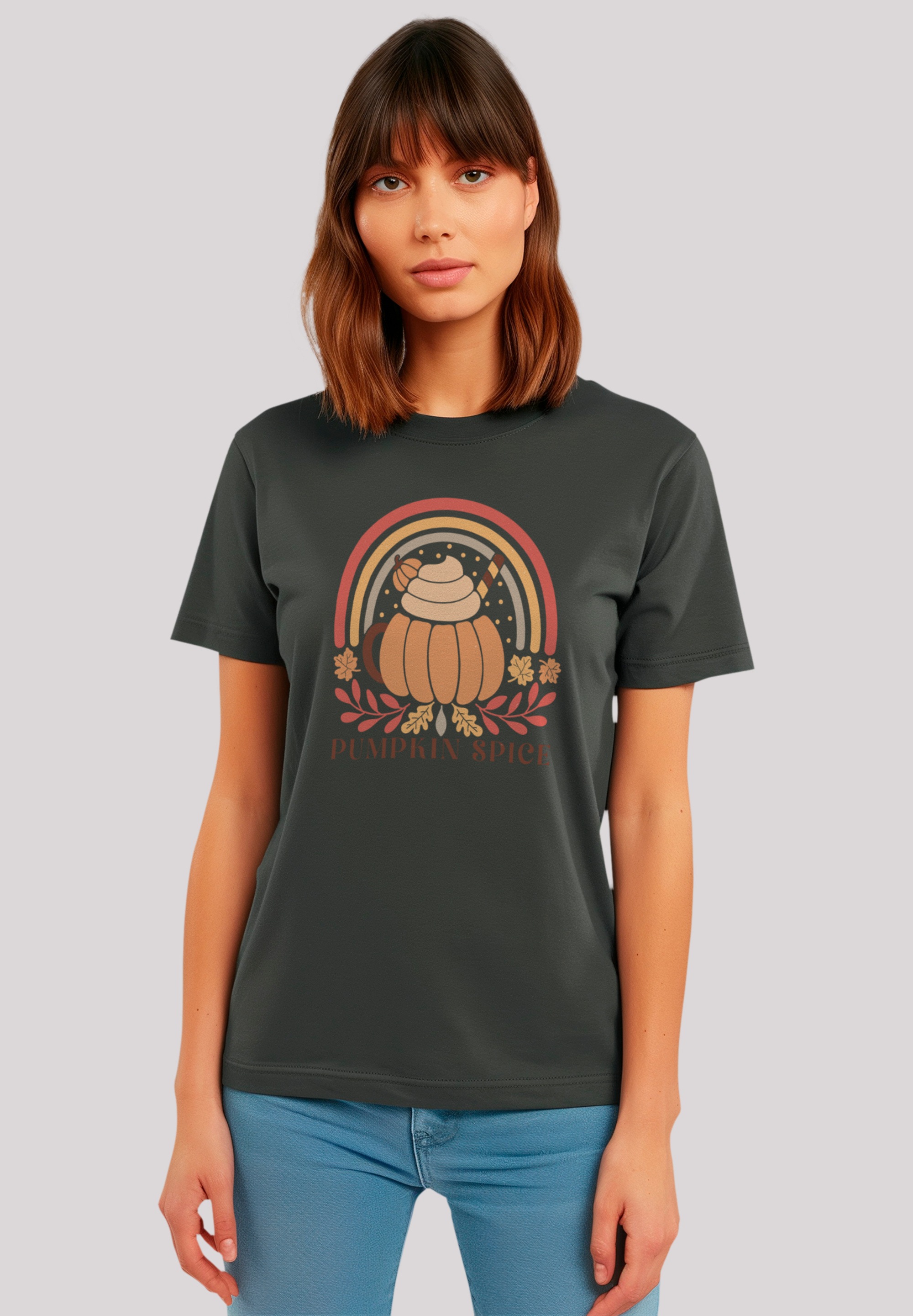 F4NT4STIC T-Shirt "Pumpkin spice lattes", Premium Qualität günstig online kaufen