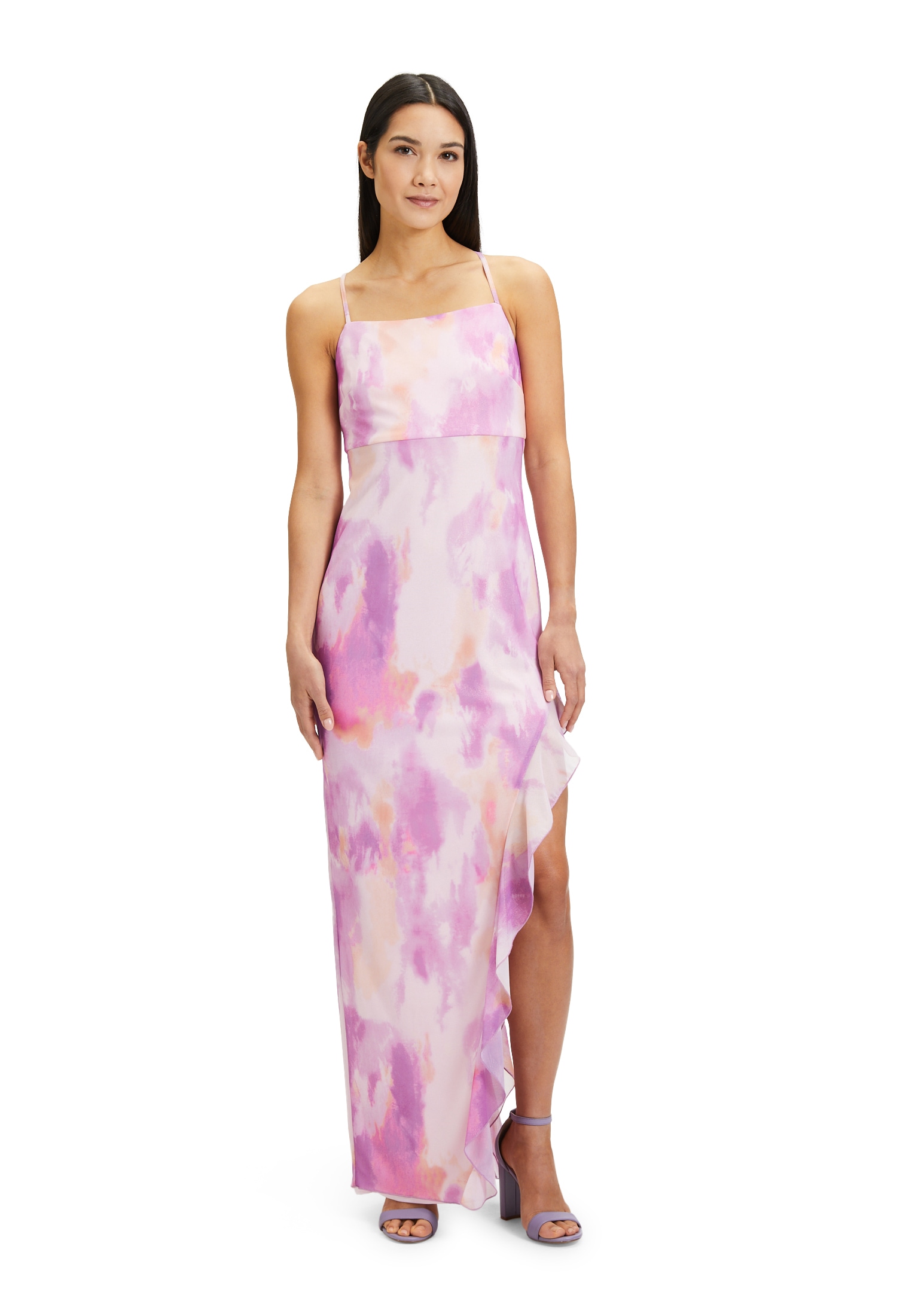 Vera Mont Abendkleid "Vera Mont Damen Abendkleid mit Volant", Druck günstig online kaufen