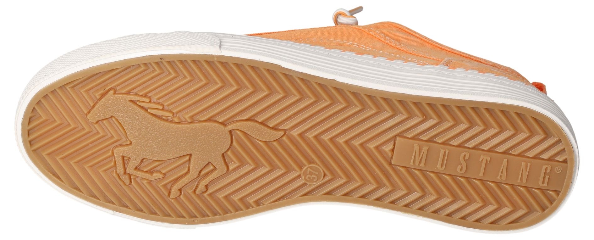 Thumbnail - Mustang Shoes, Slipper, Schlupfschuh, Freizeitschuh mit farbiger Sohleneinfassung