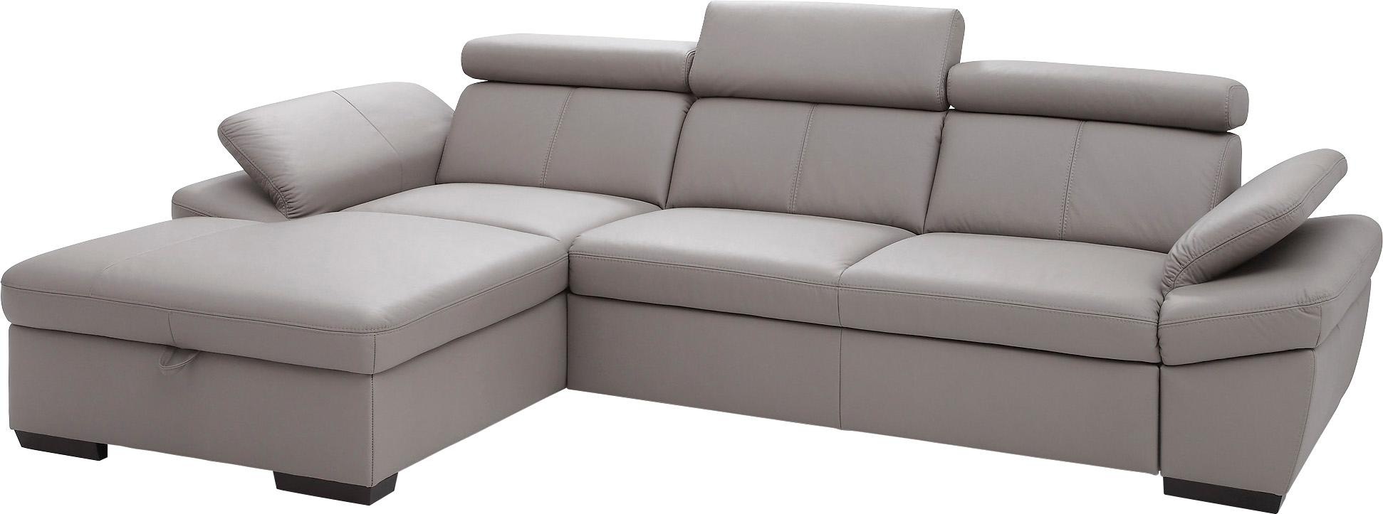 exxpo - sofa fashion Ecksofa "Salerno, Funktionssofa, Breite 280cm, hoher S günstig online kaufen