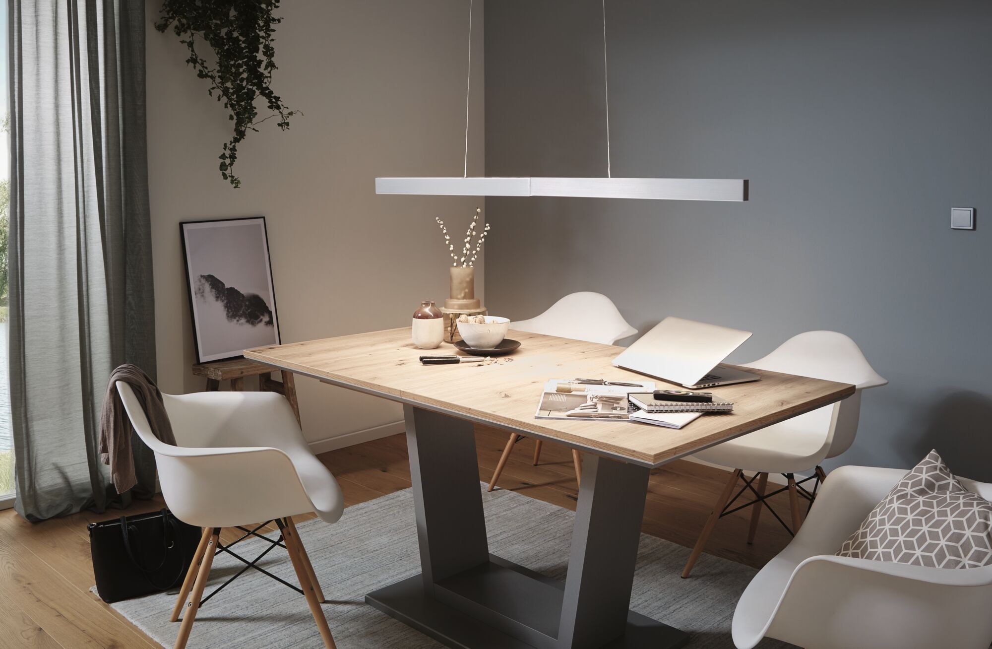 Paulmann LED Pendelleuchte »LED Pendelleuchte Aptare dimmbar«, 2 flammig, Memoryfunktion