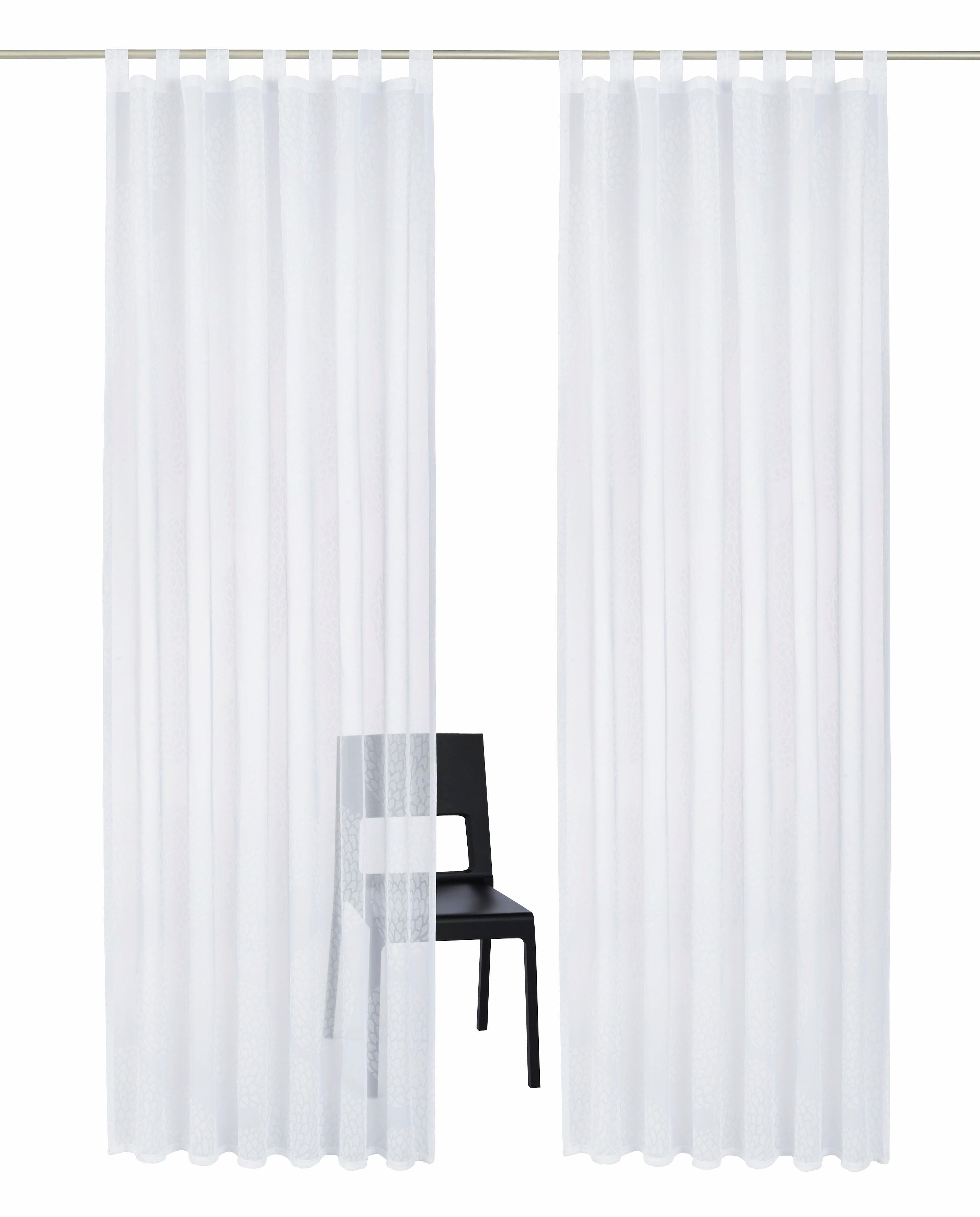 my home Gardine "Belem" Schlaufen 2 Stk. tlg. 1 oder 2 Schals, Vorhang, Fer günstig online kaufen