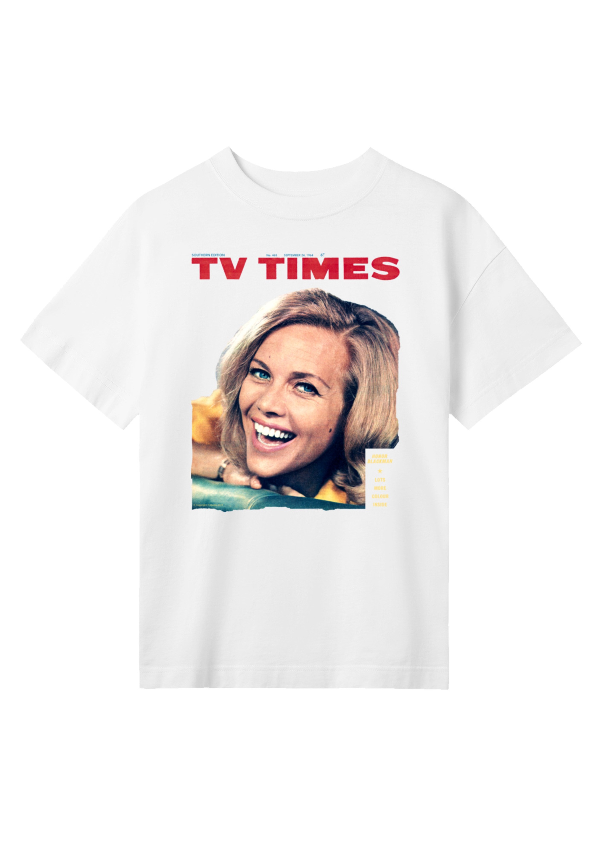 F4NT4STIC T-Shirt "TV Times Honor Blackman 1964 Cover", Premium Qualität günstig online kaufen