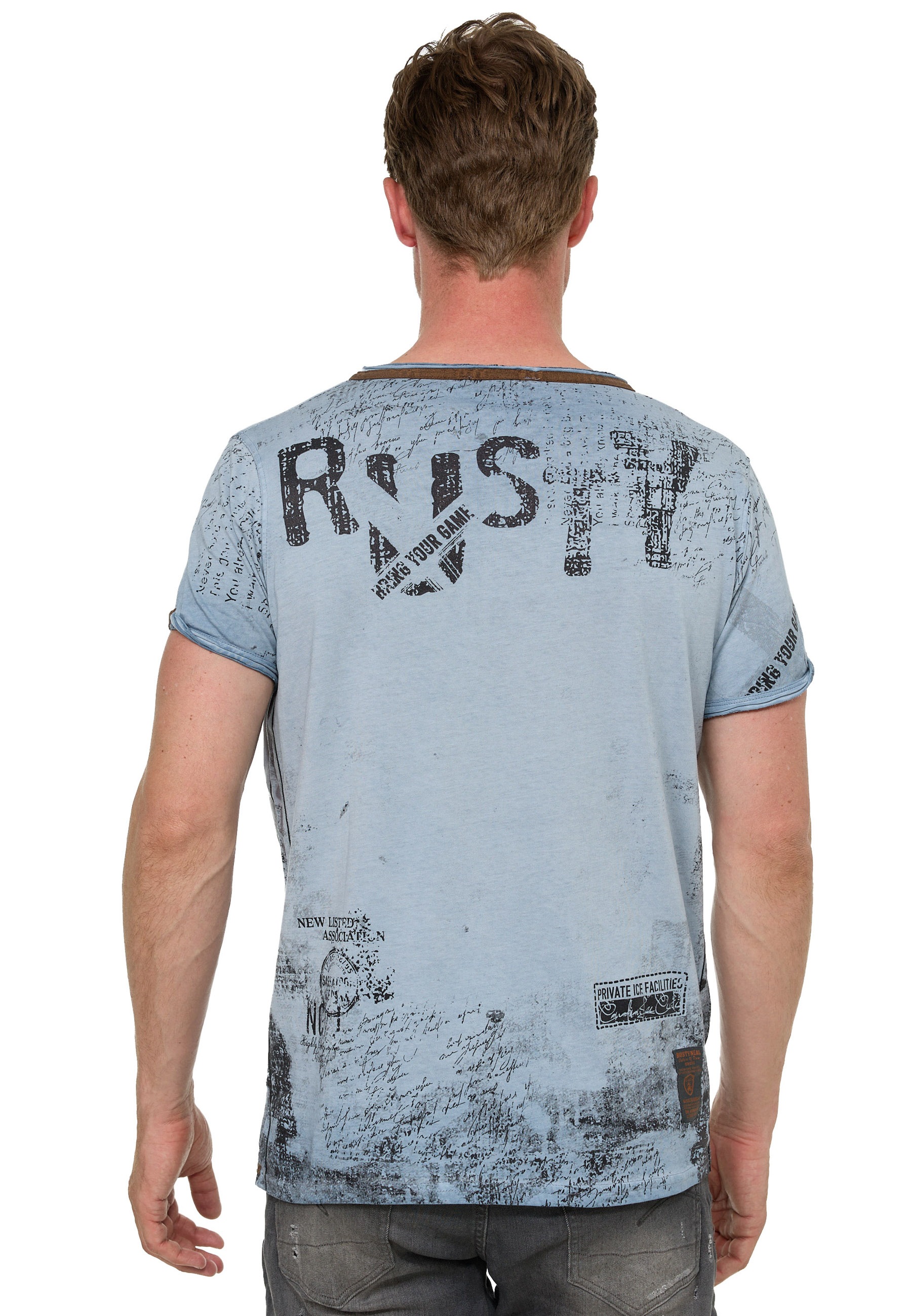 im T-Shirt, BAUR | Rusty Used-Look für ▷ Neal
