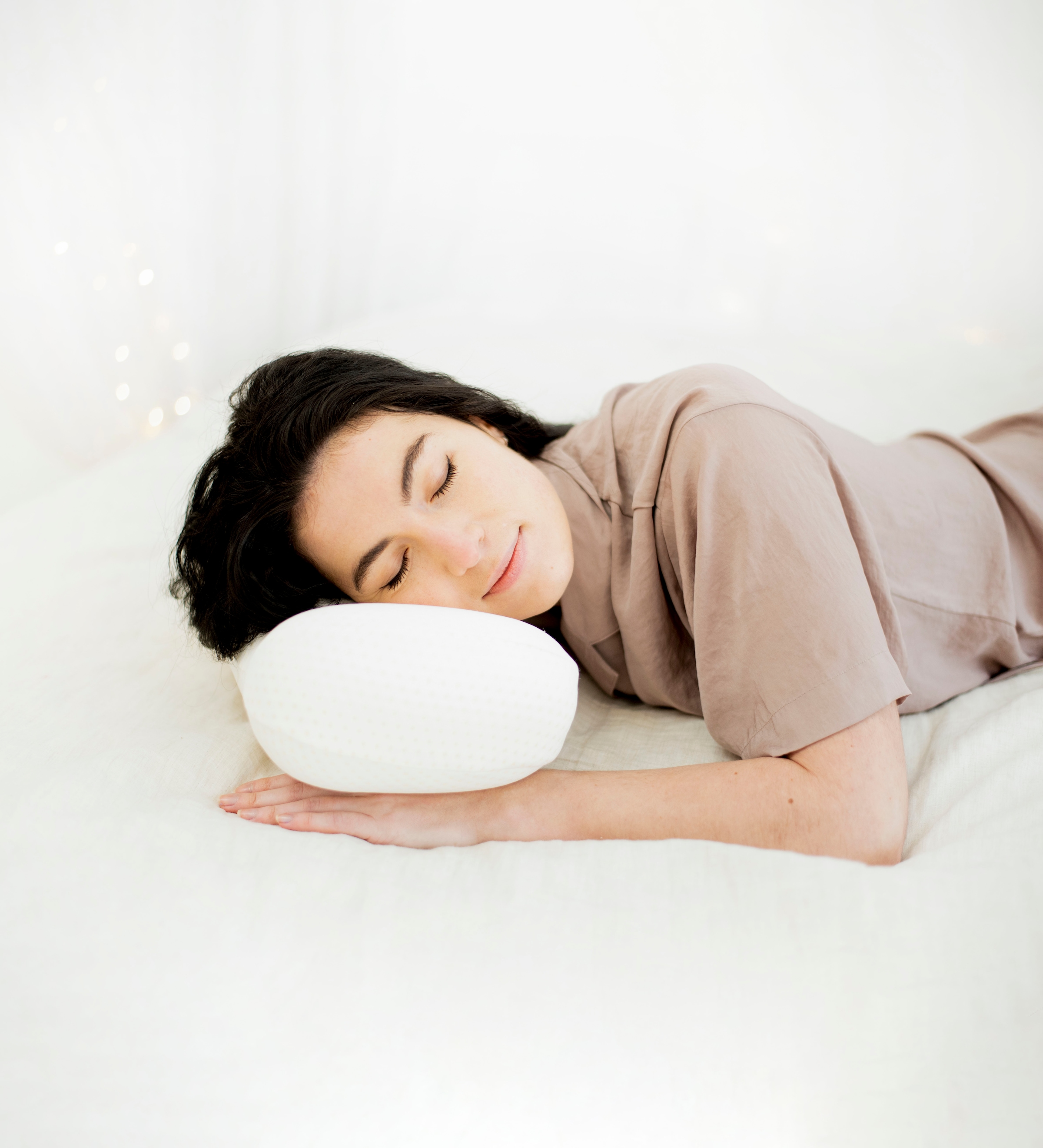 Technaxx Nackenstützkissen »Lifenaxx Schlafkissen LX-038«, Füllung: Viskoschaum, Bezug: Polyester, (1 St.), ergonomisches Nackenstützkissen