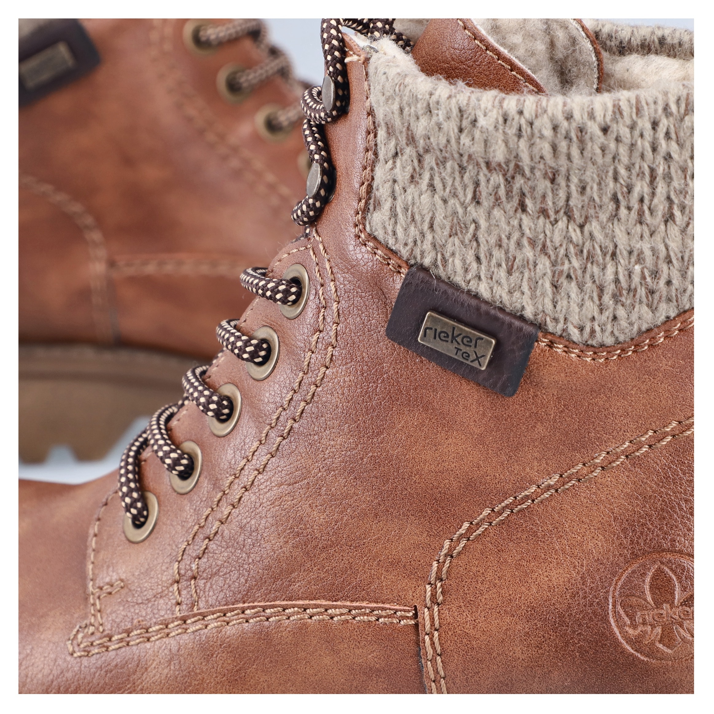 Rieker Winterstiefelette, Winterboots, Profilsohle, mit wasserabweisender riekerTEX-Membran