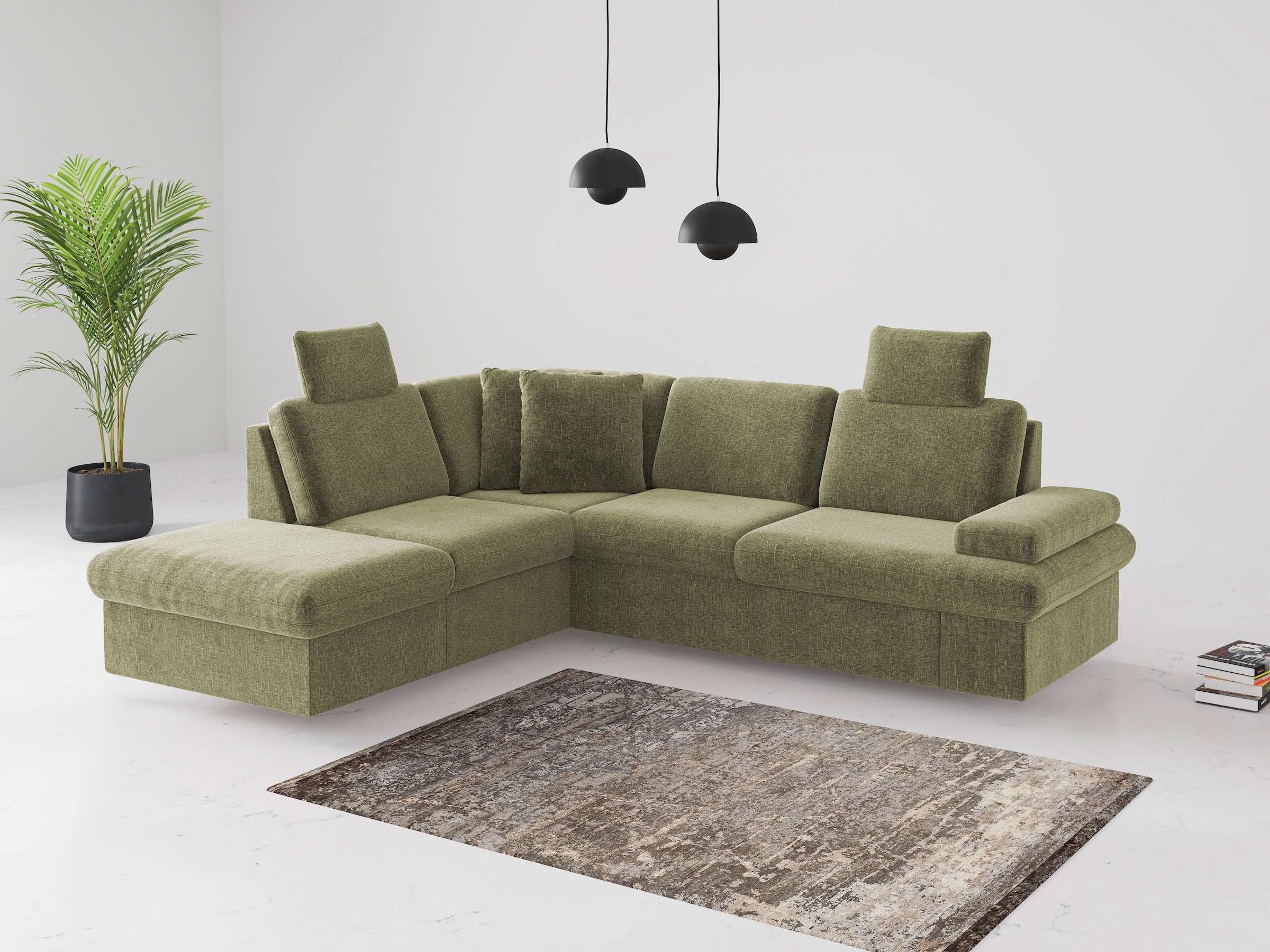 sit&more Ecksofa "Moreno", mit Armteilverstellung,wahlweise mit Bettfunktio günstig online kaufen