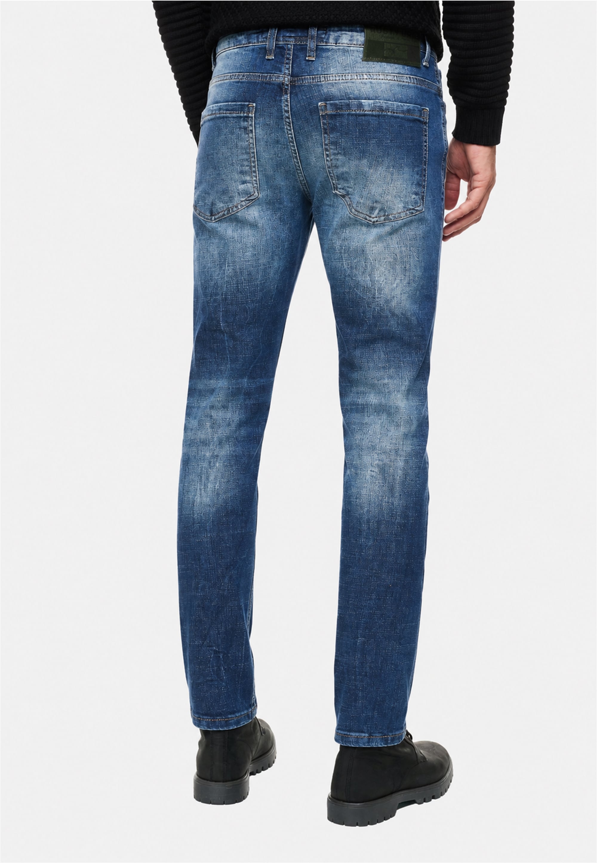 Rusty Neal Slim-fit-Jeans »12246-0« mit Stretchanteil für große Bewegungsfreiheit