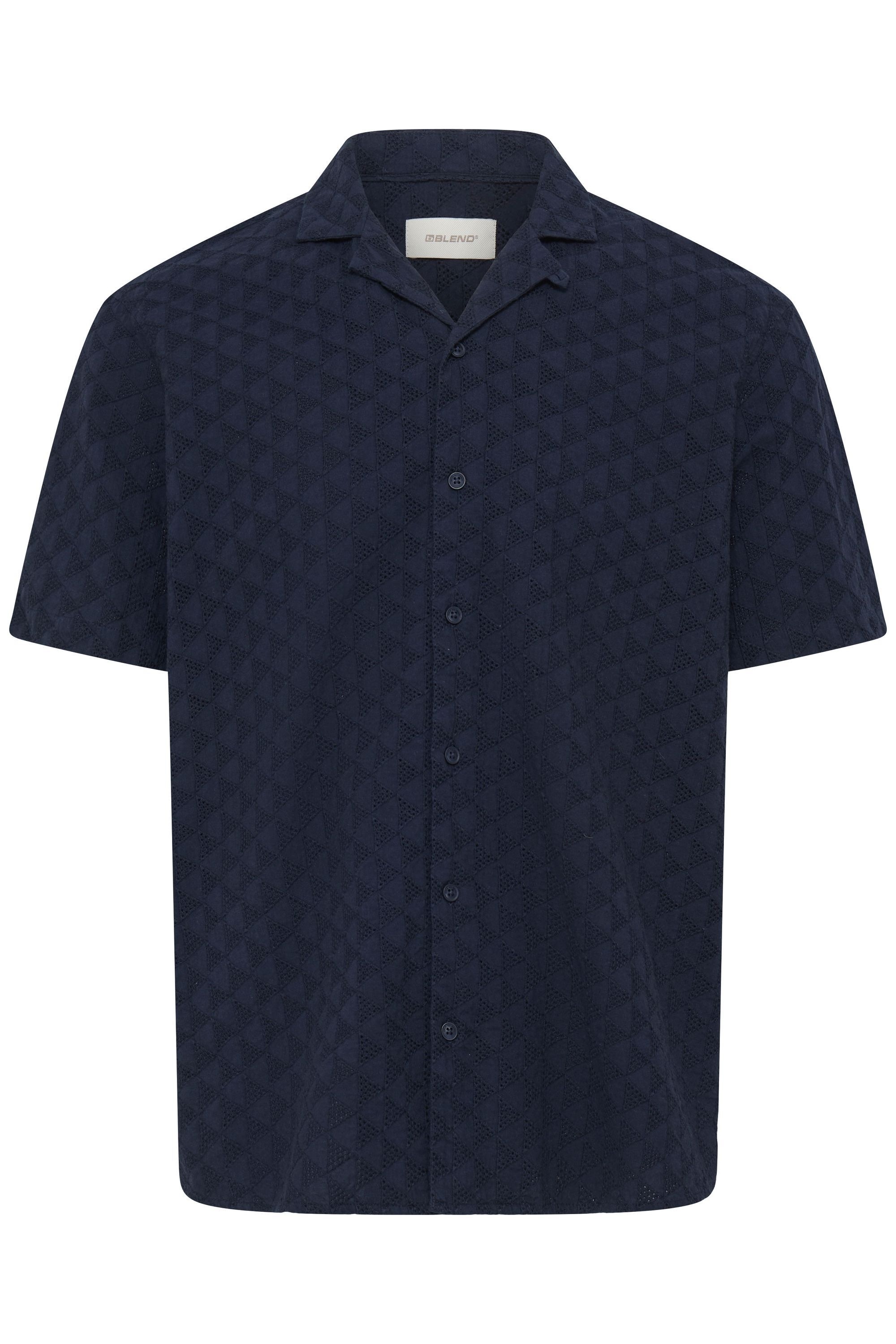 Blend Kurzarmhemd "BHAulia" Sommerliches Kurzarmhemd mit Lochstickerei günstig online kaufen