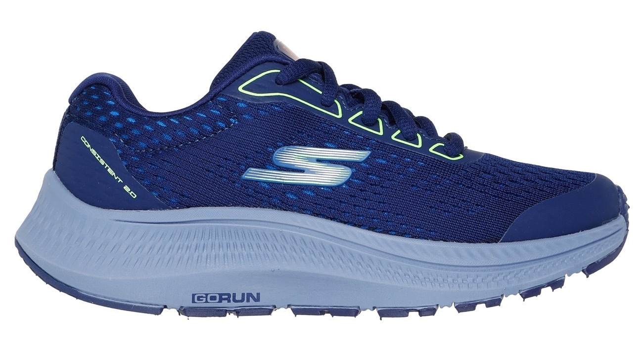 Skechers Sneaker »GO RUN CONSISTENT 2.0«, Schnürschuh mit gepolsterter Sohle, Größenschablone zum Download