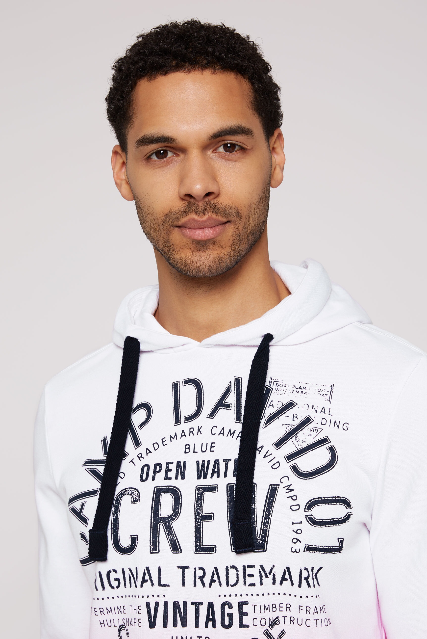 CAMP DAVID Kapuzensweatshirt, mit Farbverlauf