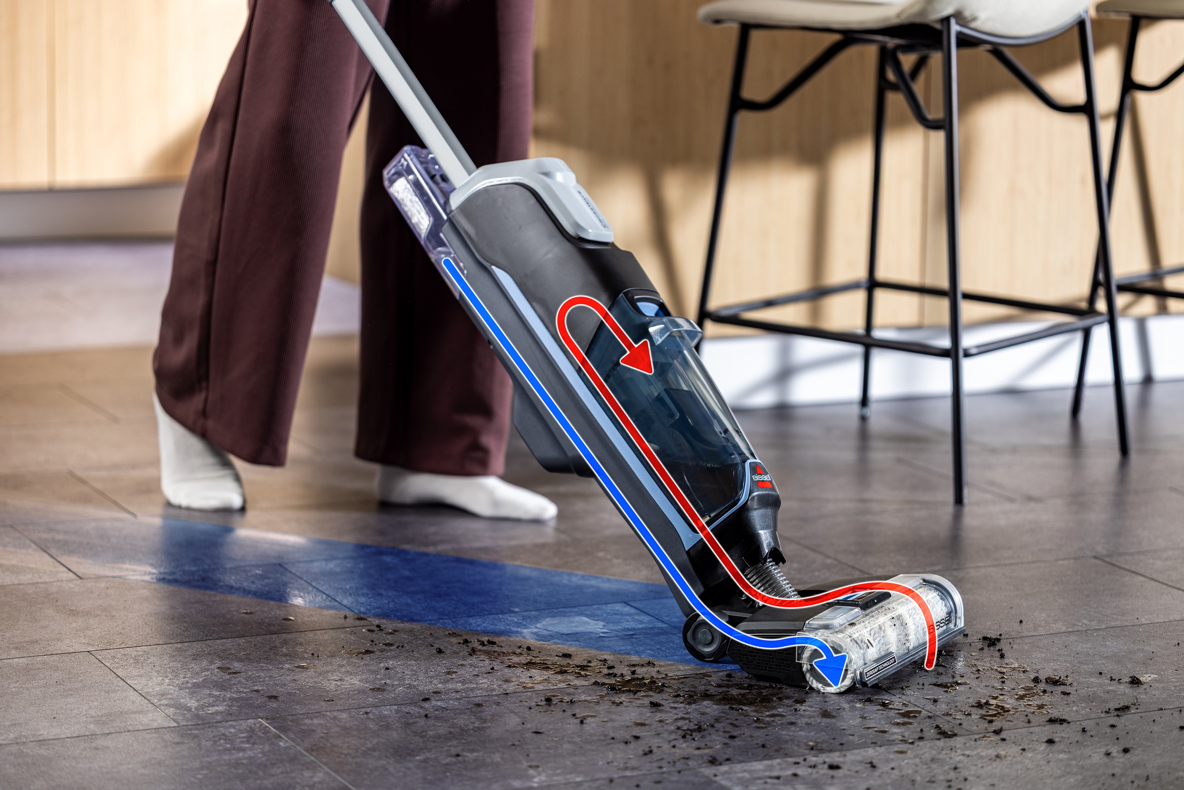 Bissell Nass-Trocken-Akkusauger »CrossWave Edge Cordless Select«