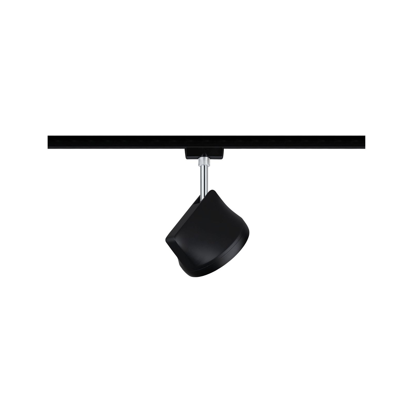 Paulmann Schienensystem-Leuchten »URail Schienenspot Arena 800lm 14W 2700K 230V Schwarz matt, Chrom«, Einzelspot, dimmbar