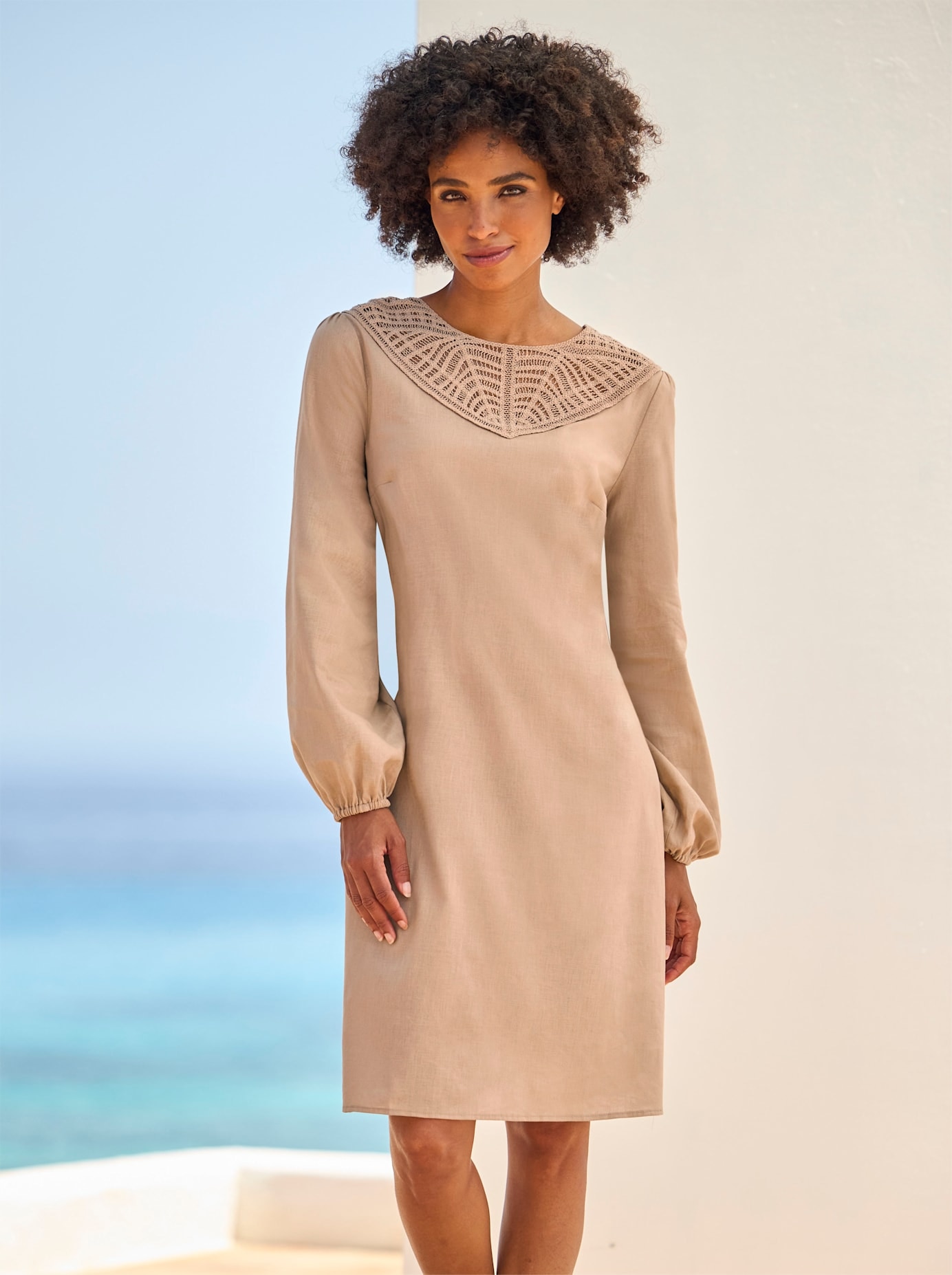 heine A-Linien-Kleid "Kleid" Nahttasche günstig online kaufen