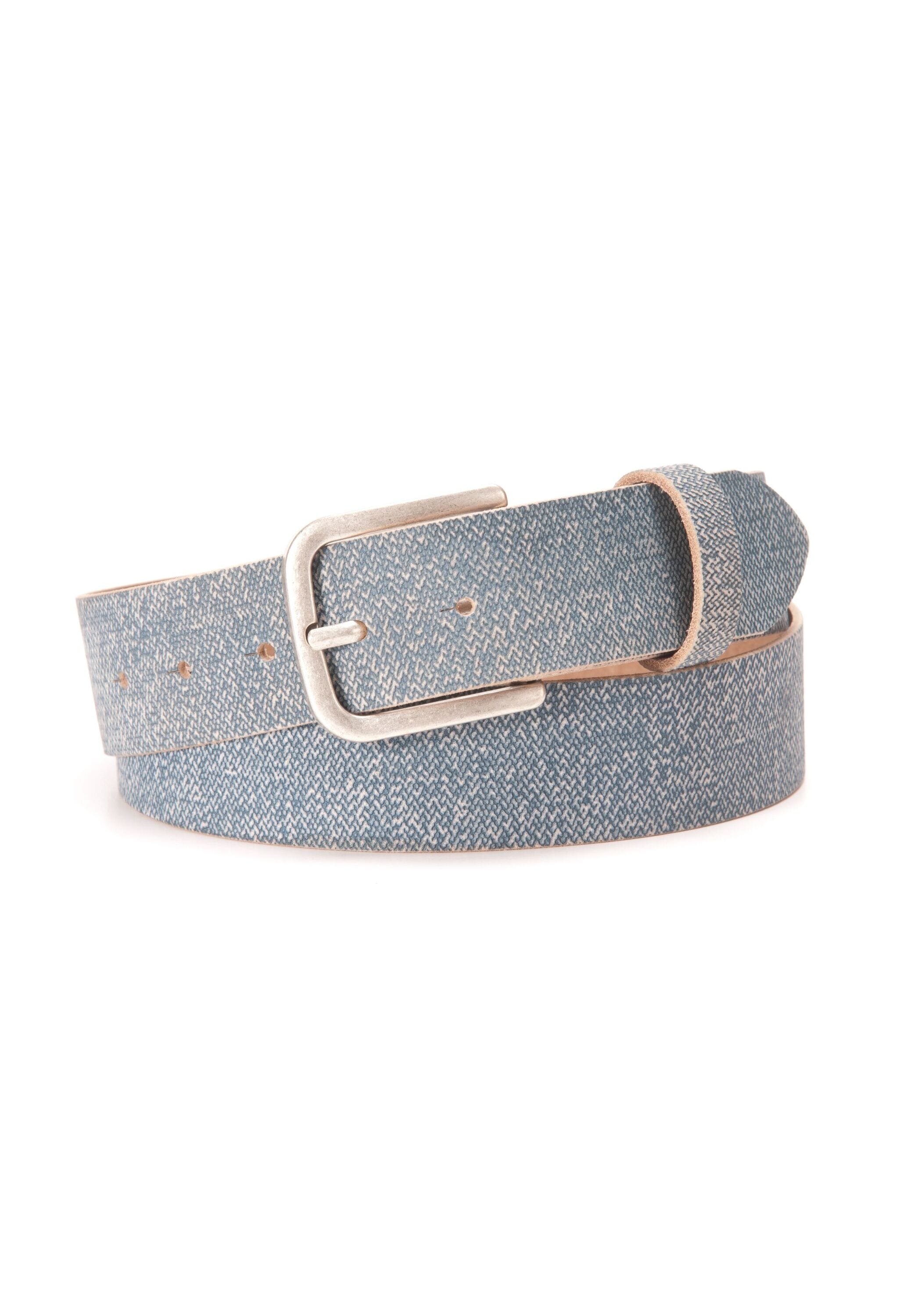 BA98-Cologne Ledergürtel "BA98-Cologne Gürtel" in Jeans-Optik