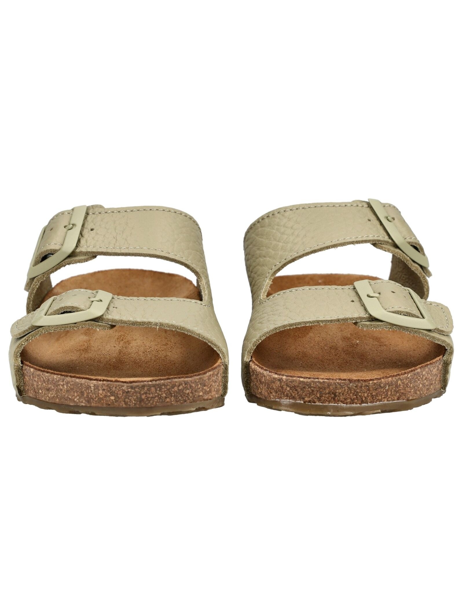 Haflinger Hausschuhe Leder Slipper Beige 39 2