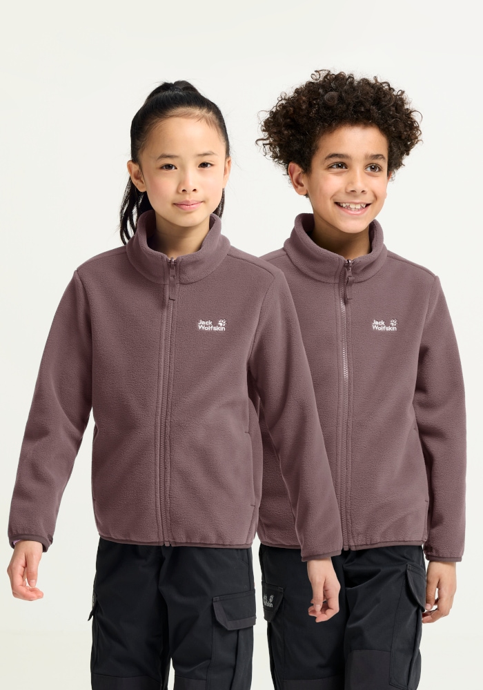 Jack Wolfskin Fleecejacke »TAUNUS 200 FZ K« Kinder-Fleecejacke, warm, 3-in-1 kompatibel