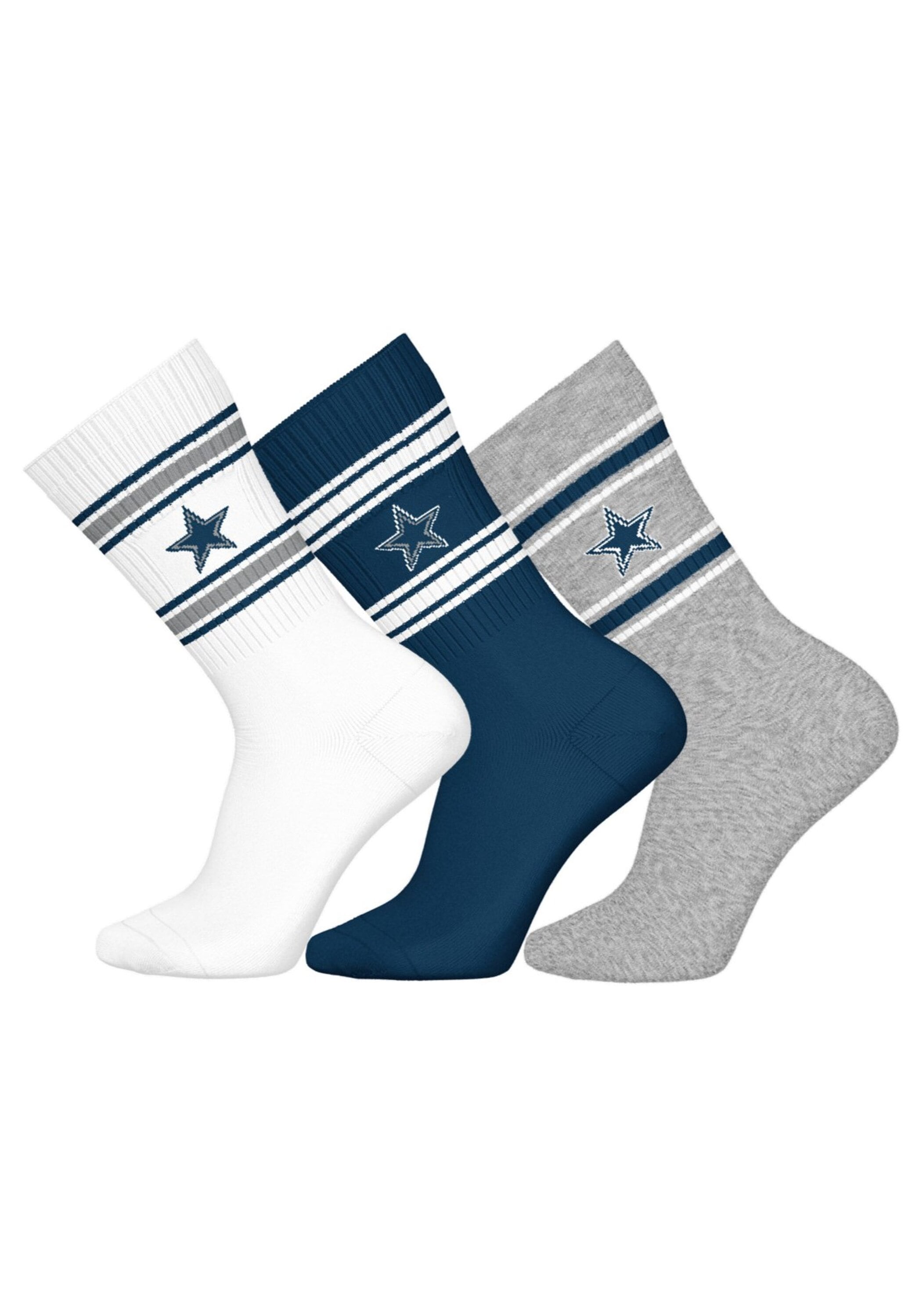 NFL "Socken NFL 3Pack Crew Socks 3er Pack"