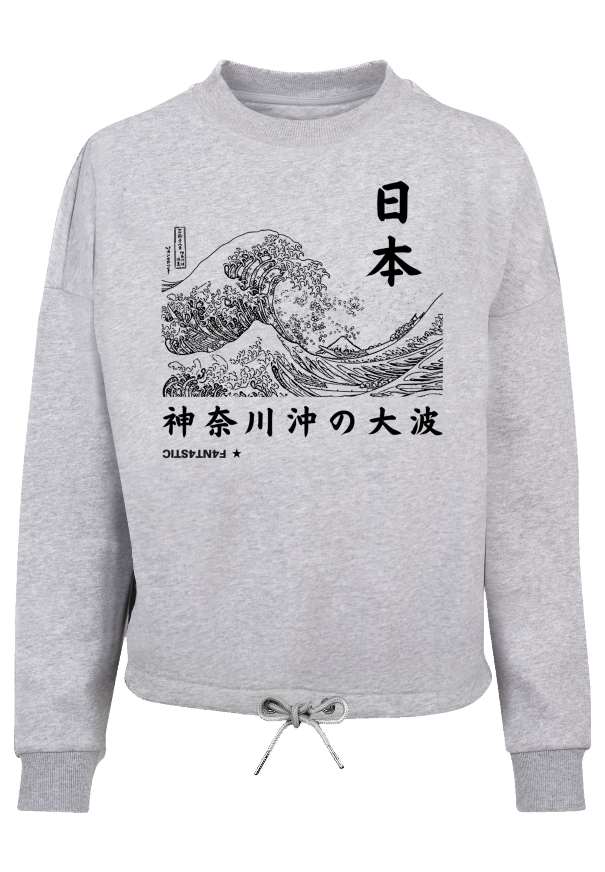 F4NT4STIC Sweatshirt »Kanagawa«, Print