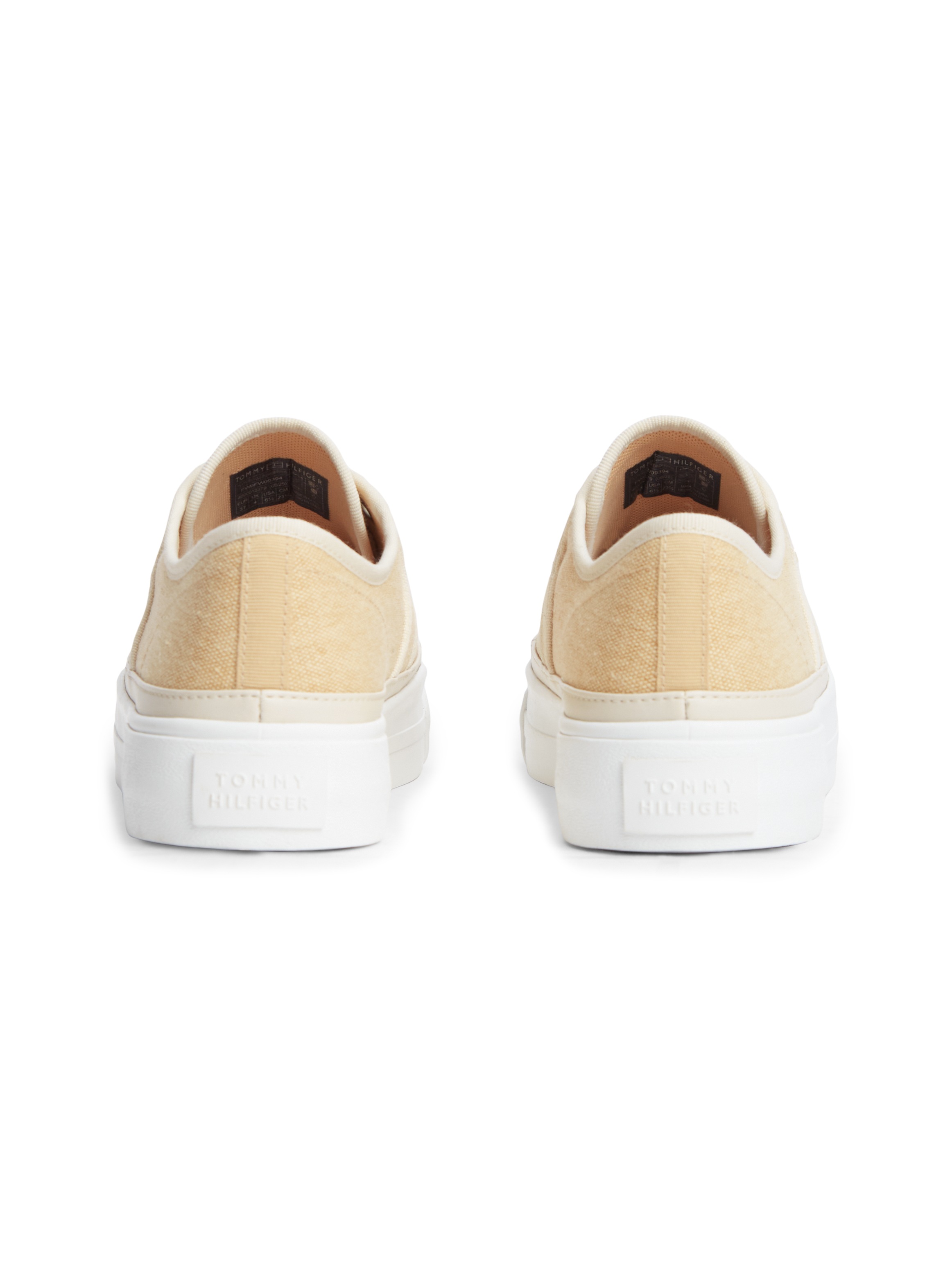 Tommy Hilfiger Plateausneaker »PLATFORM VULC SNEAKER PIPING«  Freizeitschuh, Halbschuh, Schnürschuh mit Kontrast-Paspellierung