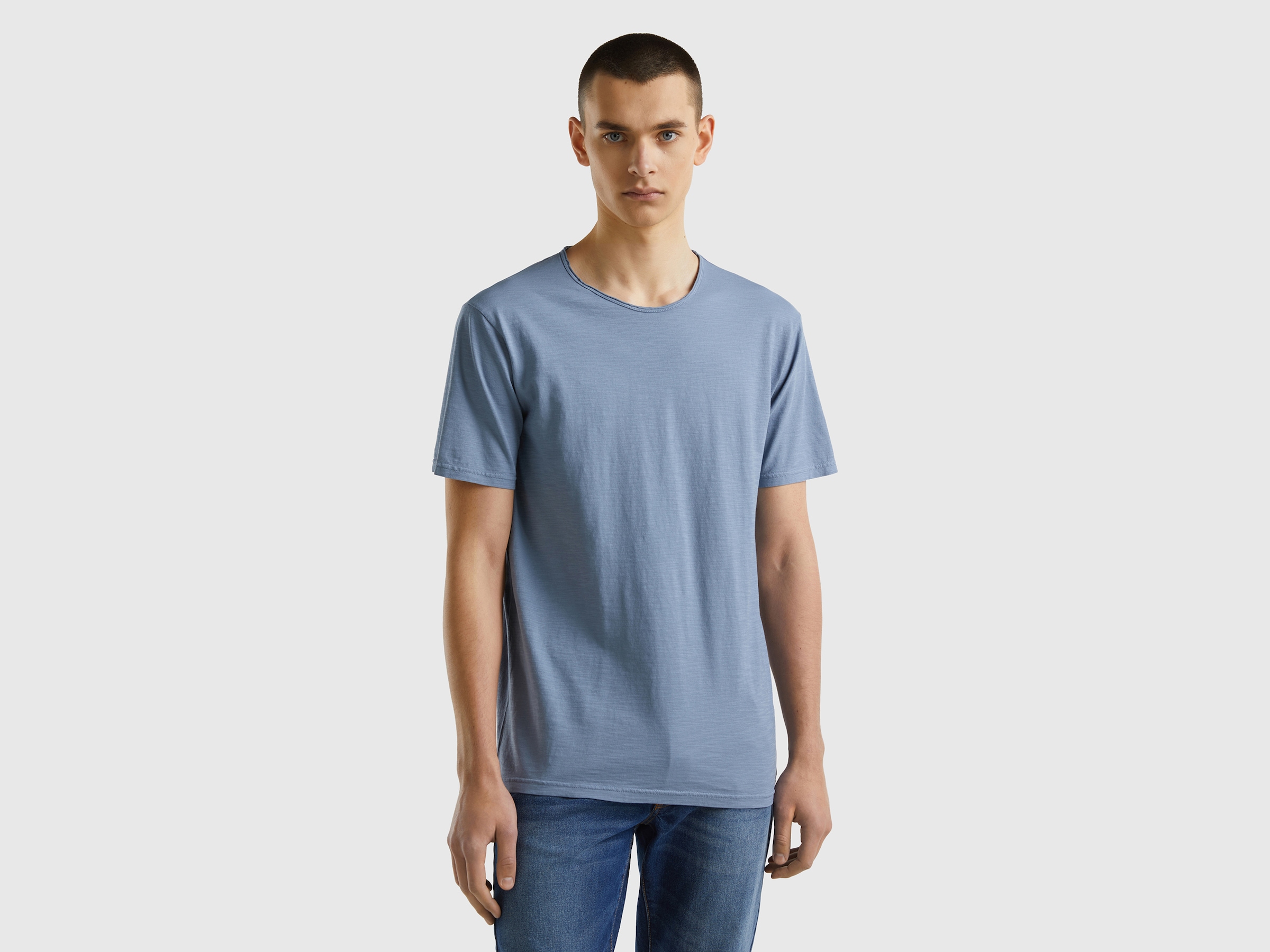 United Colors of Benetton T-Shirt, in gerader Basic-Form günstig online kaufen