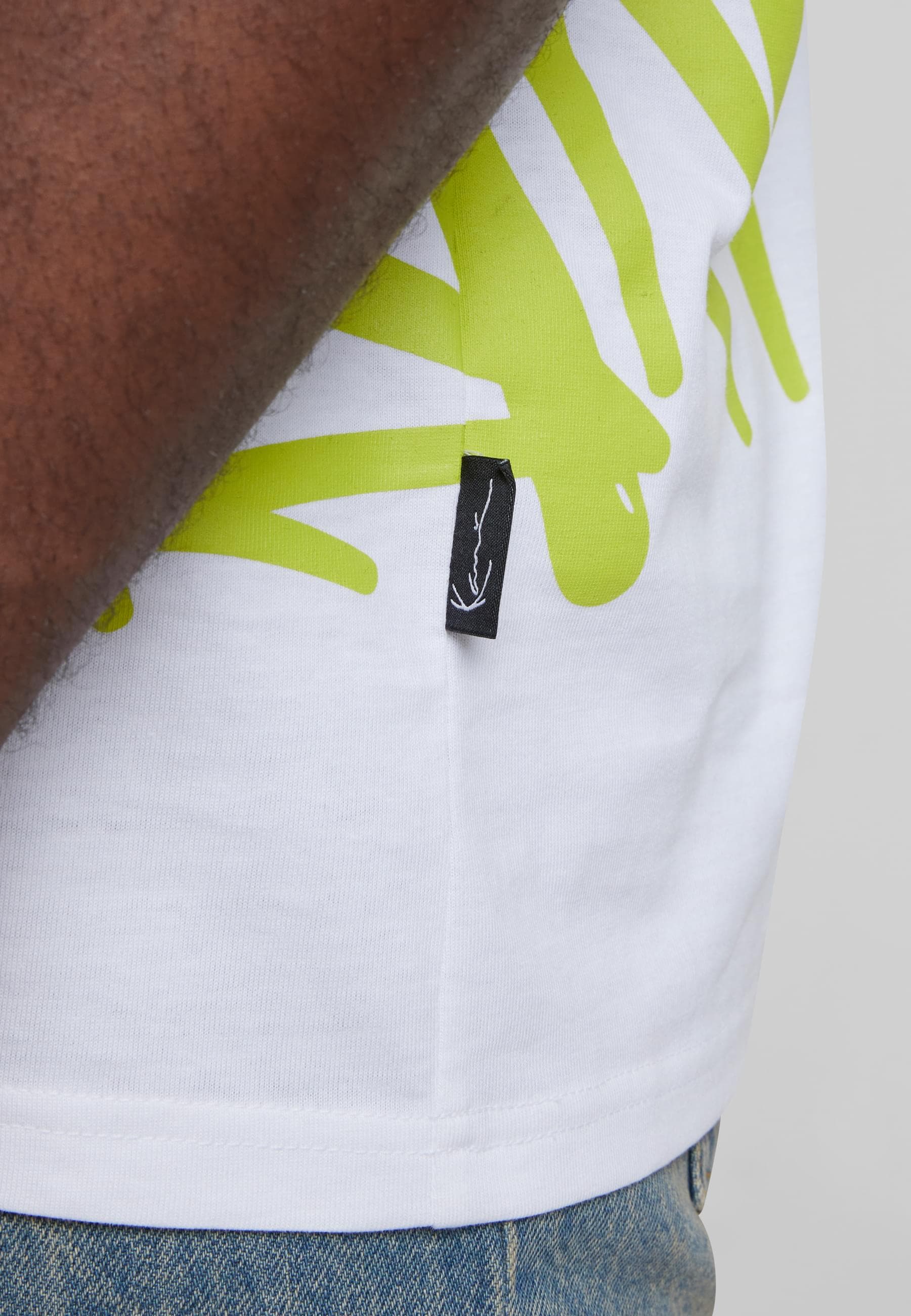 Karl Kani T-Shirt »Karl Kani KM251-001-1 Woven Signature Kani Tag Tee«, (1 tlg.)