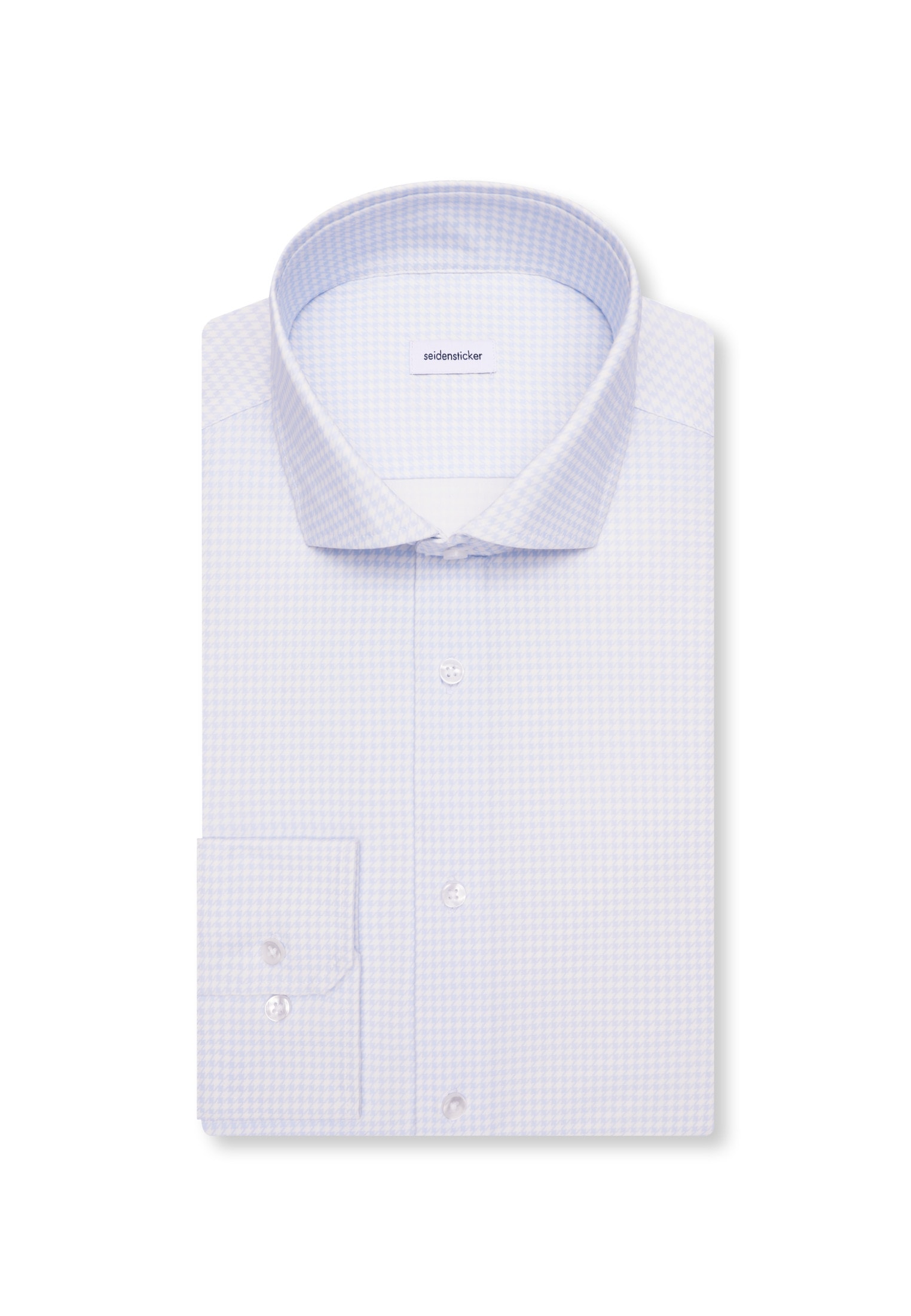 seidensticker Businesshemd »Schwarze Rose« Slim 1/1 Kentkragen Druck