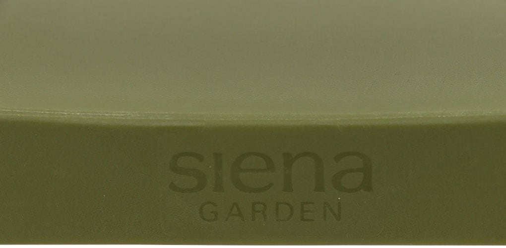 Siena Garden Gartensessel »Square 2er Set Stapelstuhl olive« Set, 2 Stk. tlg. Gestell, Polypropylen/Glasfaser