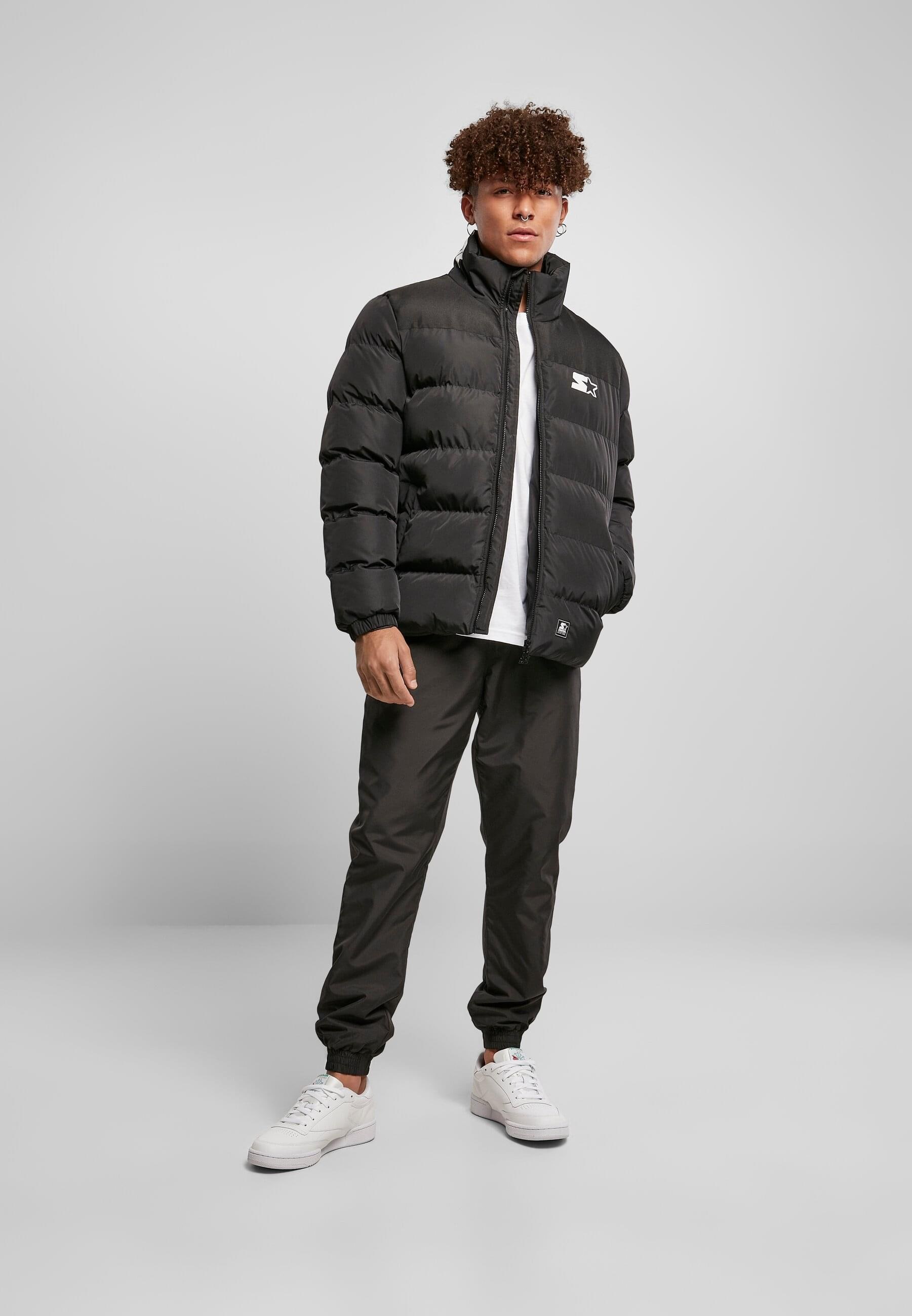 Starter Black Label Winterjacke »Starter Black Label Herren Starter Logo Puffer Jacket«, (1 St.), ohne Kapuze