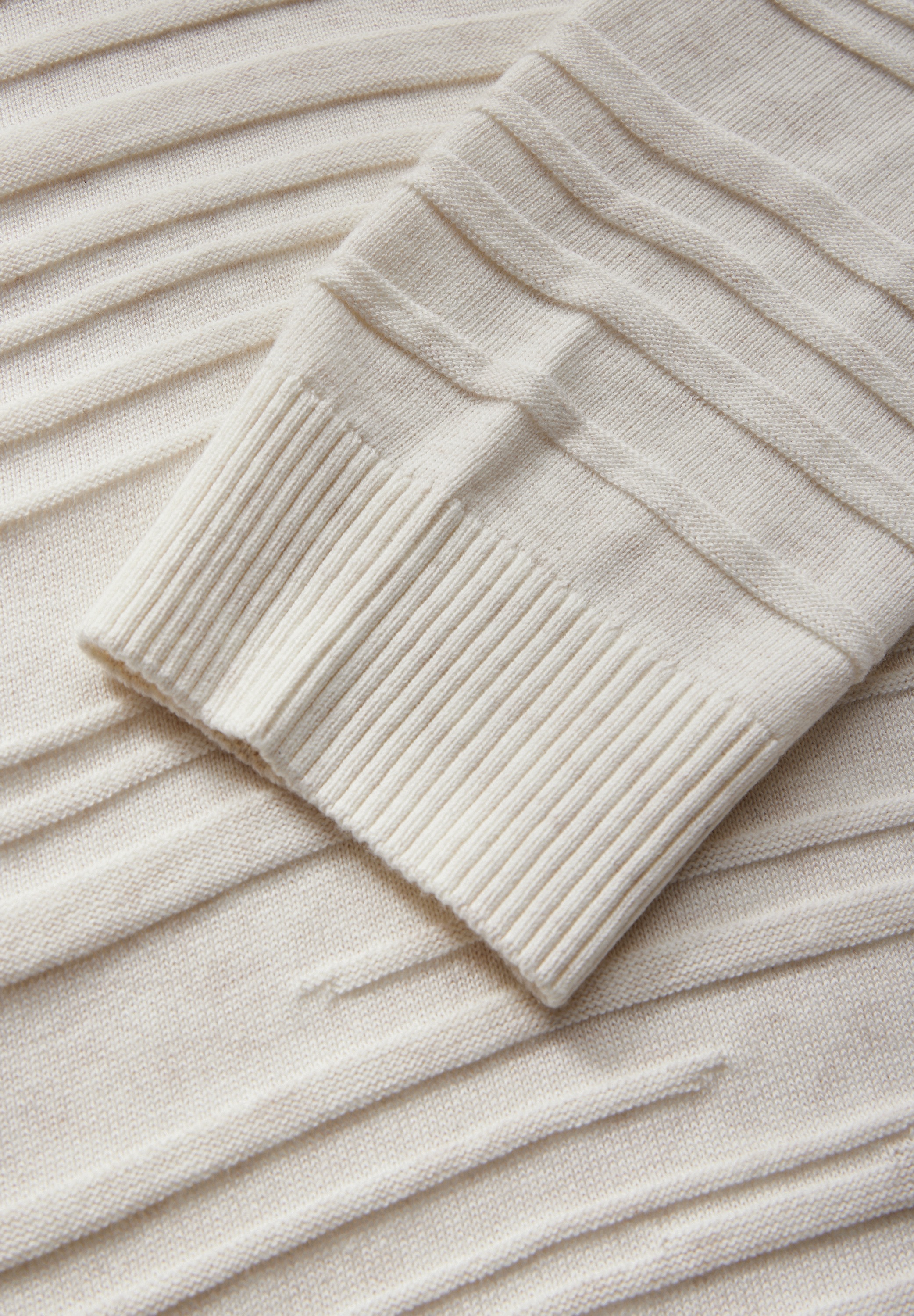STREET ONE MEN Strickpullover, mit Rundhalsausschnitt