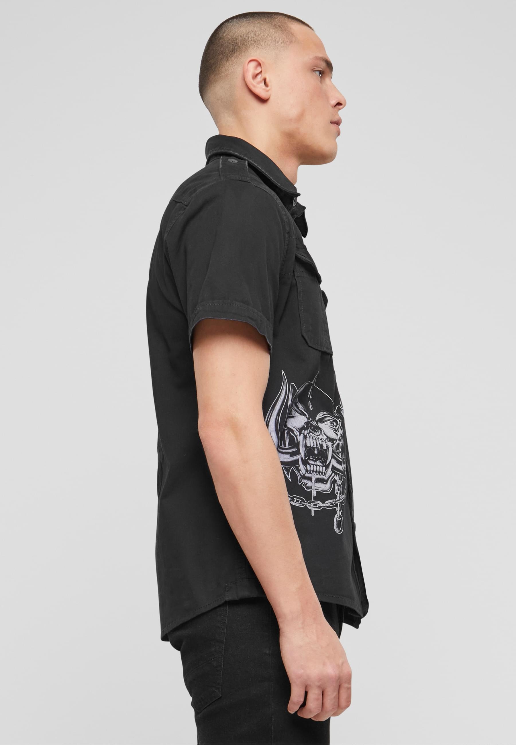 Brandit Langarmhemd »Brandit Herren Motörhead Vintage Shirt 1/2 sleeve«, (1 tlg.)