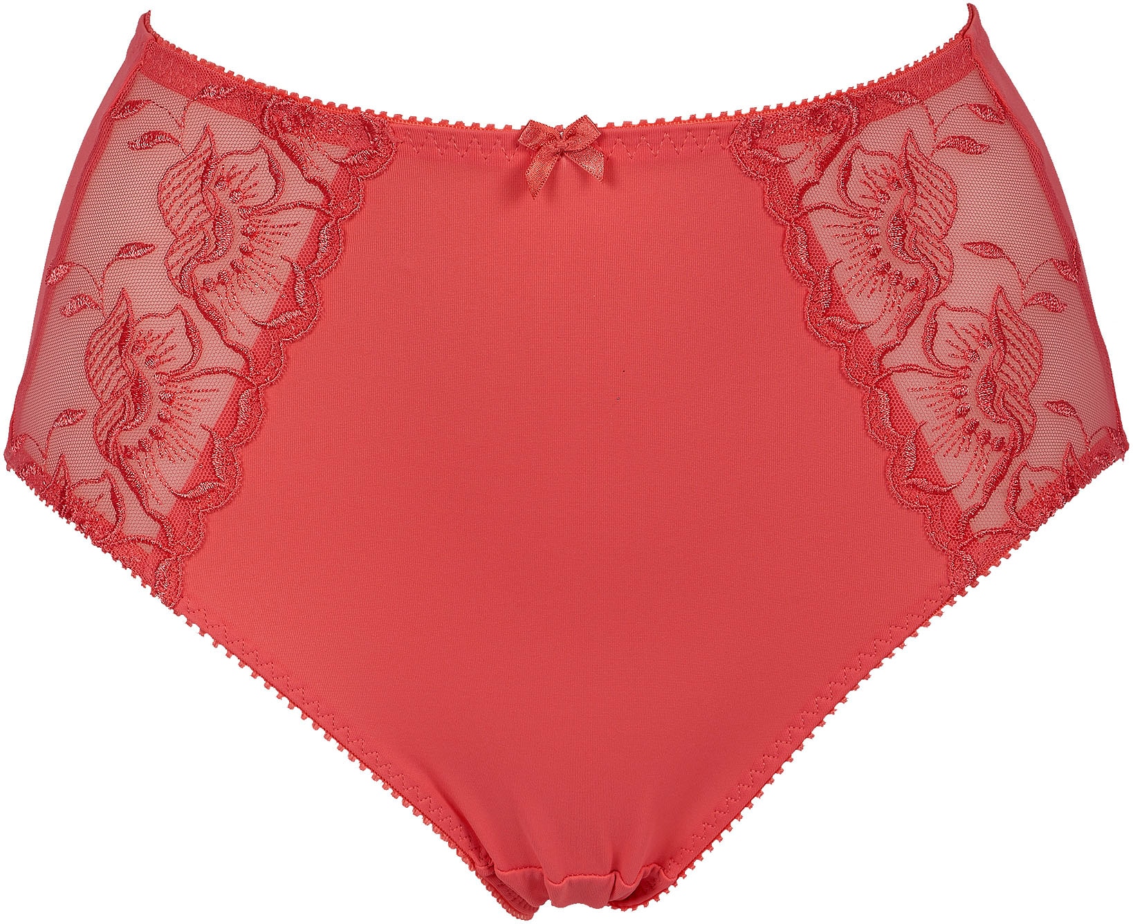 Elbrina High-Waist-Slip "EMBROIDERY", mit zarter Spitzenapplikation