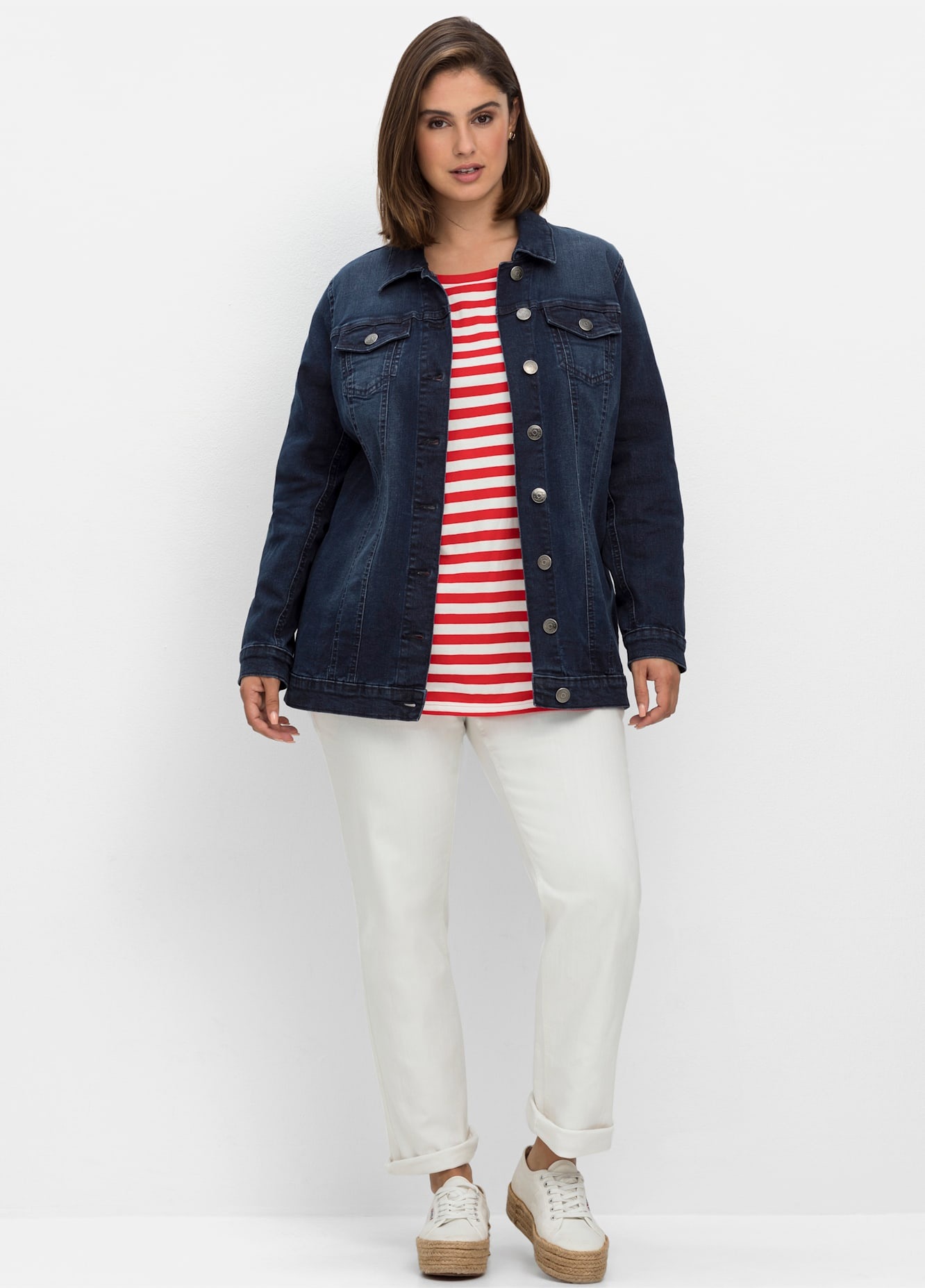 Sheego Jeansjacke günstig online kaufen